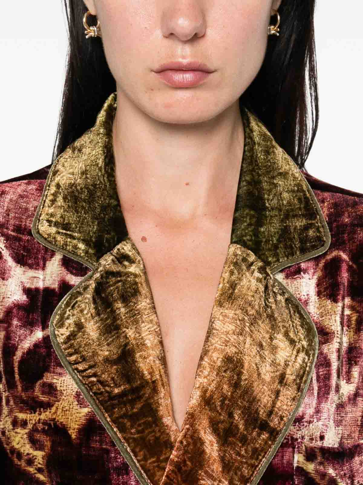 Pierre-louis Mascia Pierre Louis Mascia Double-breasted Jacket In Red