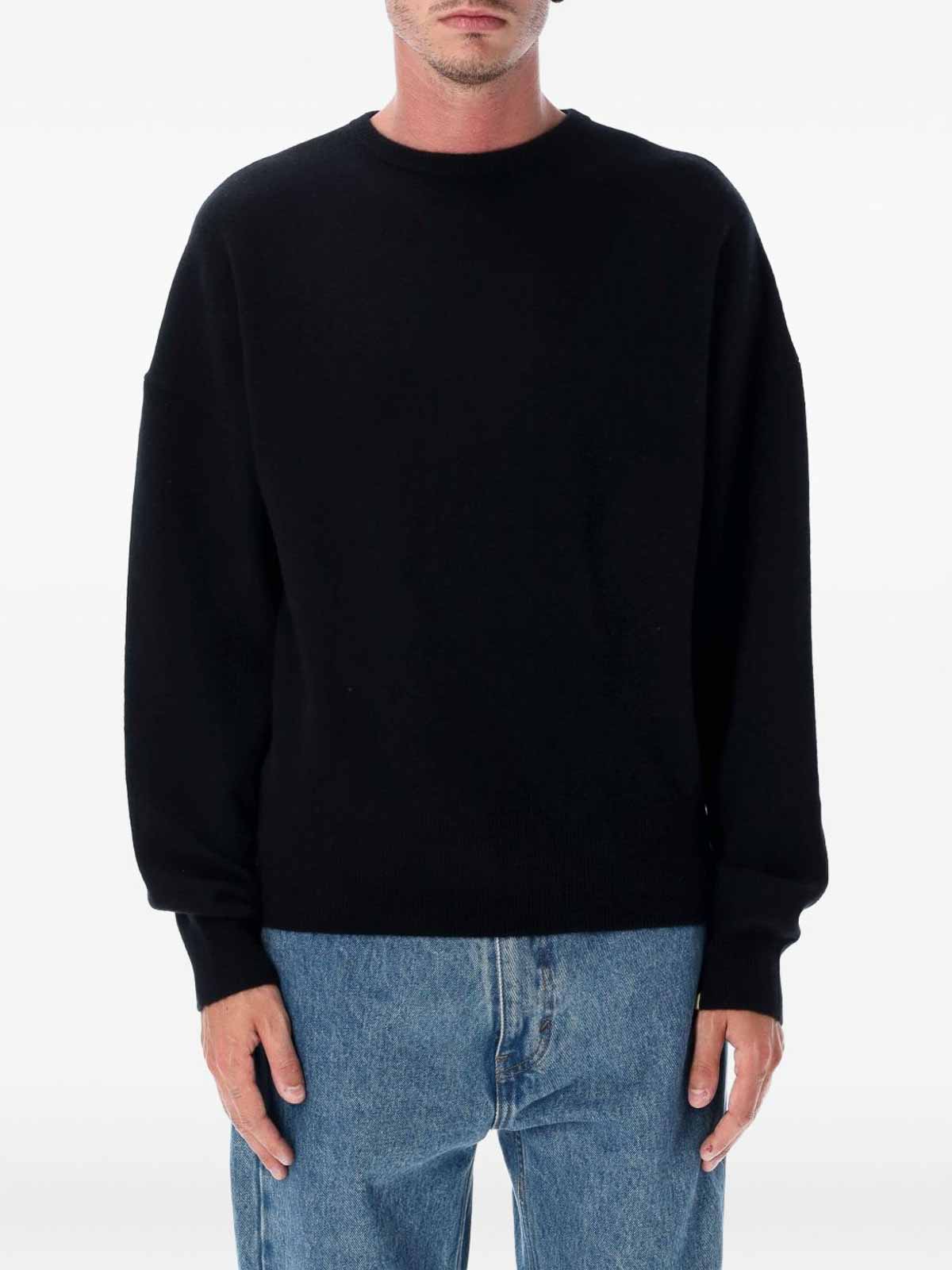 Extreme Cashmere Cashmere Crewneck Sweater In Black