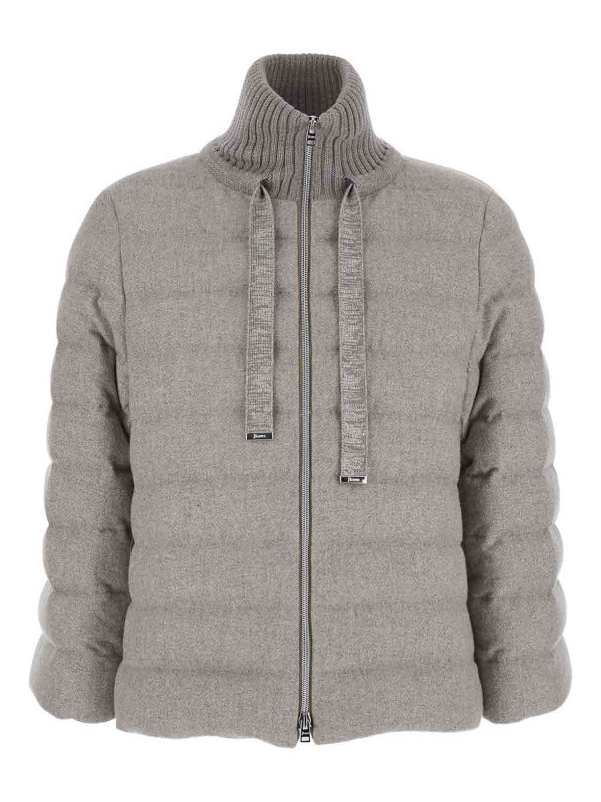 Herno Powder Polyamide Jackets In Pink