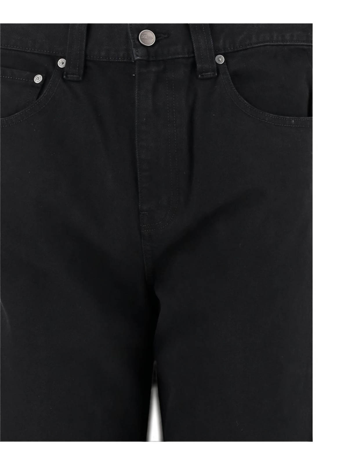 Khaite Bonnie Denim Jeans In Black