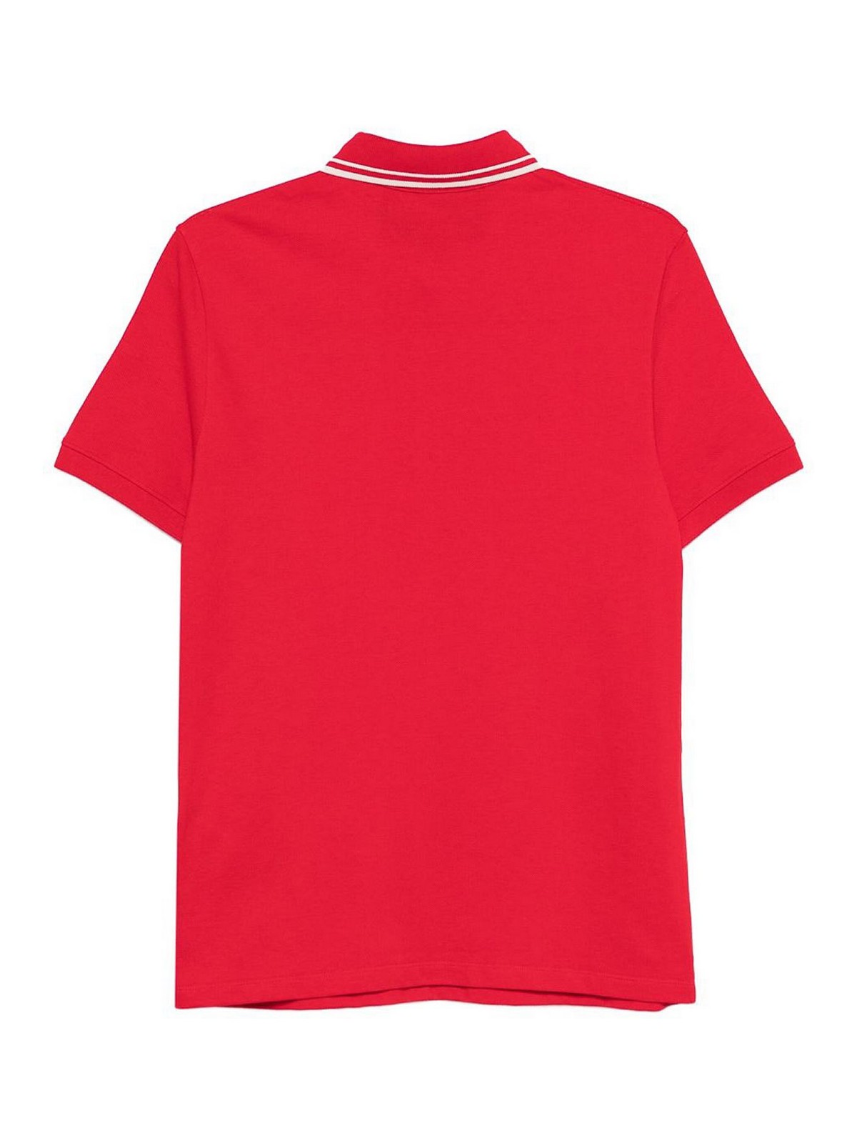 Valentino Garavani Polo Shirt With Signature Vlogo In Red