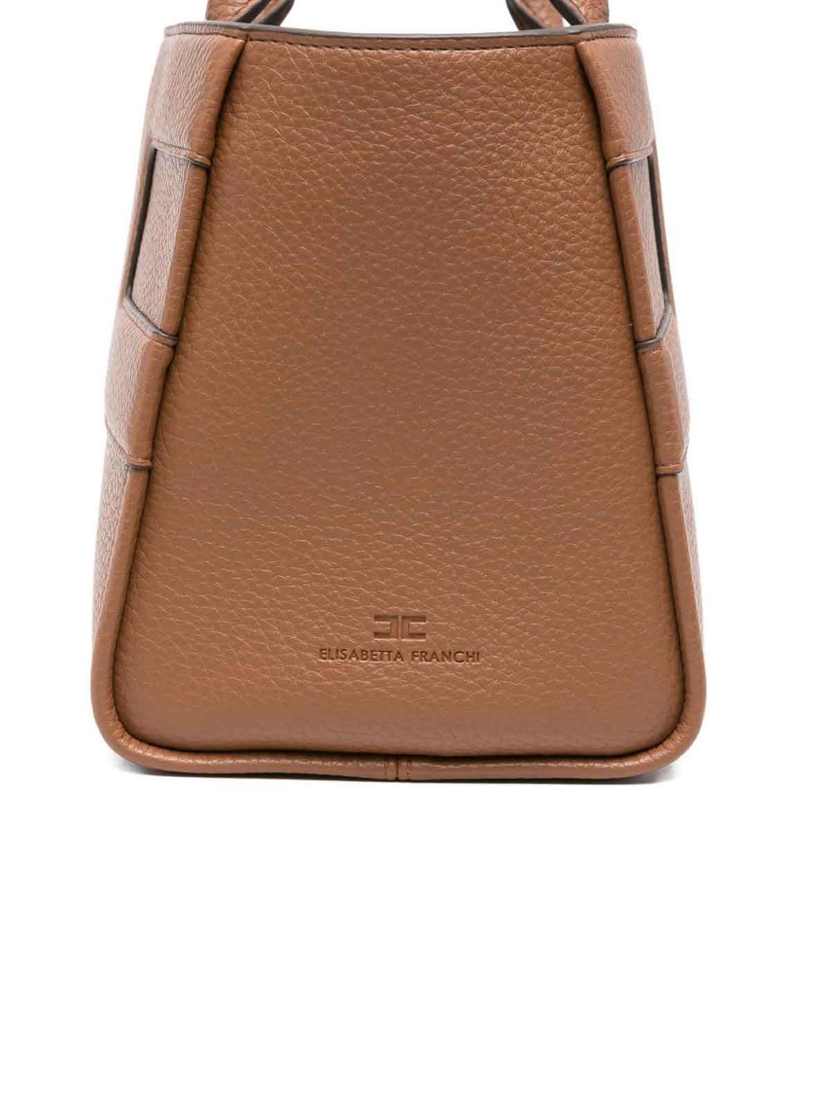 Elisabetta Franchi Handbag In Brown