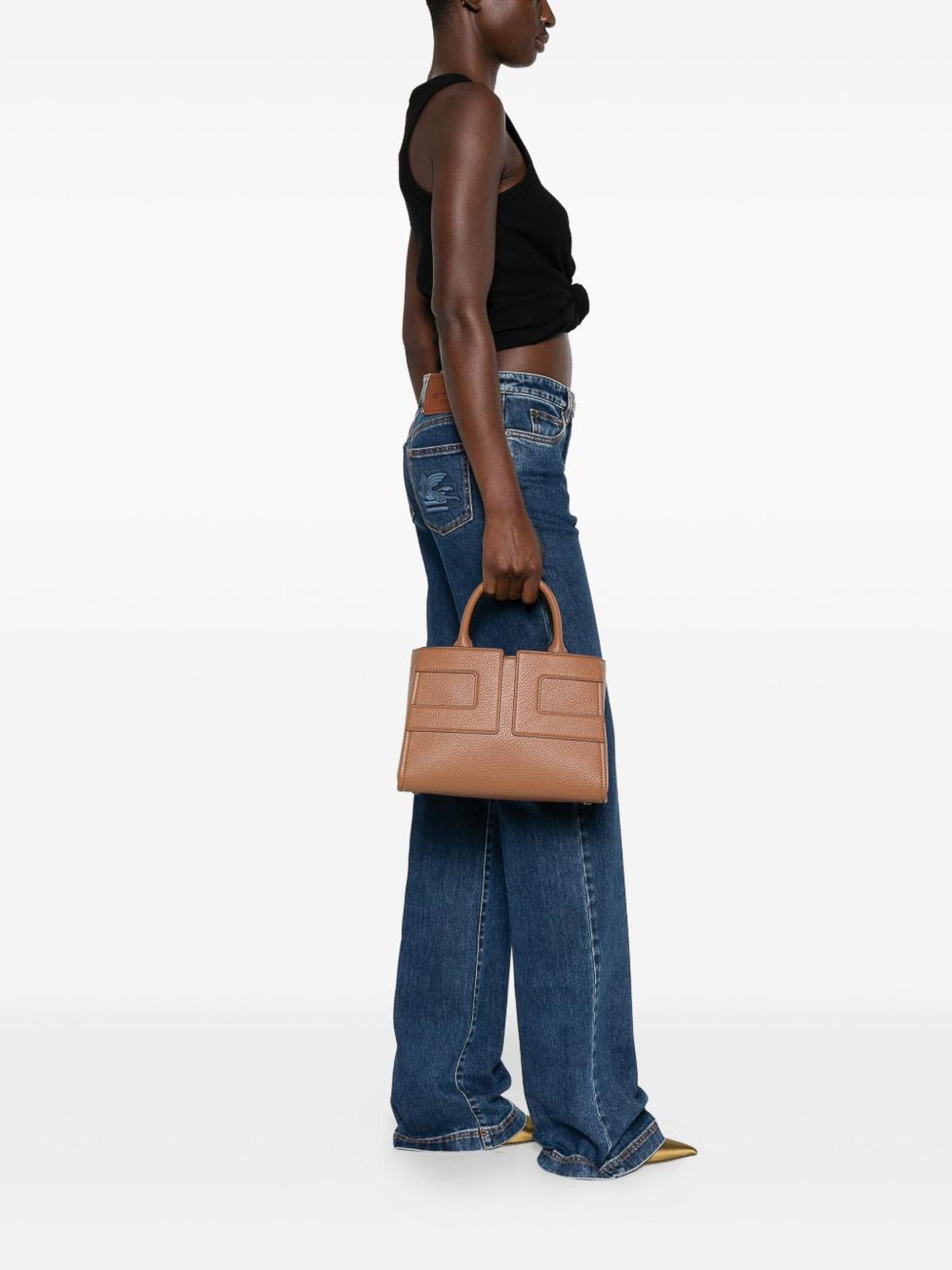 Elisabetta Franchi Handbag In Brown