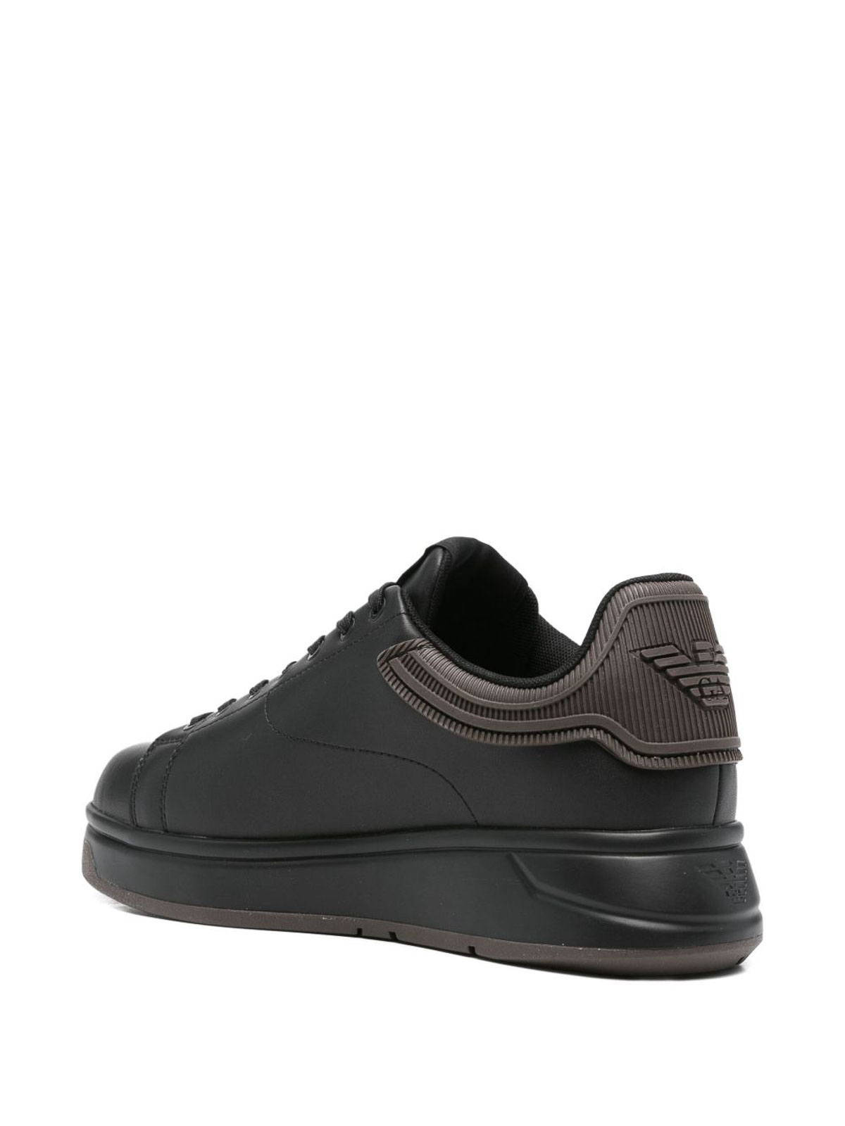 Emporio Armani Sneakers In Black