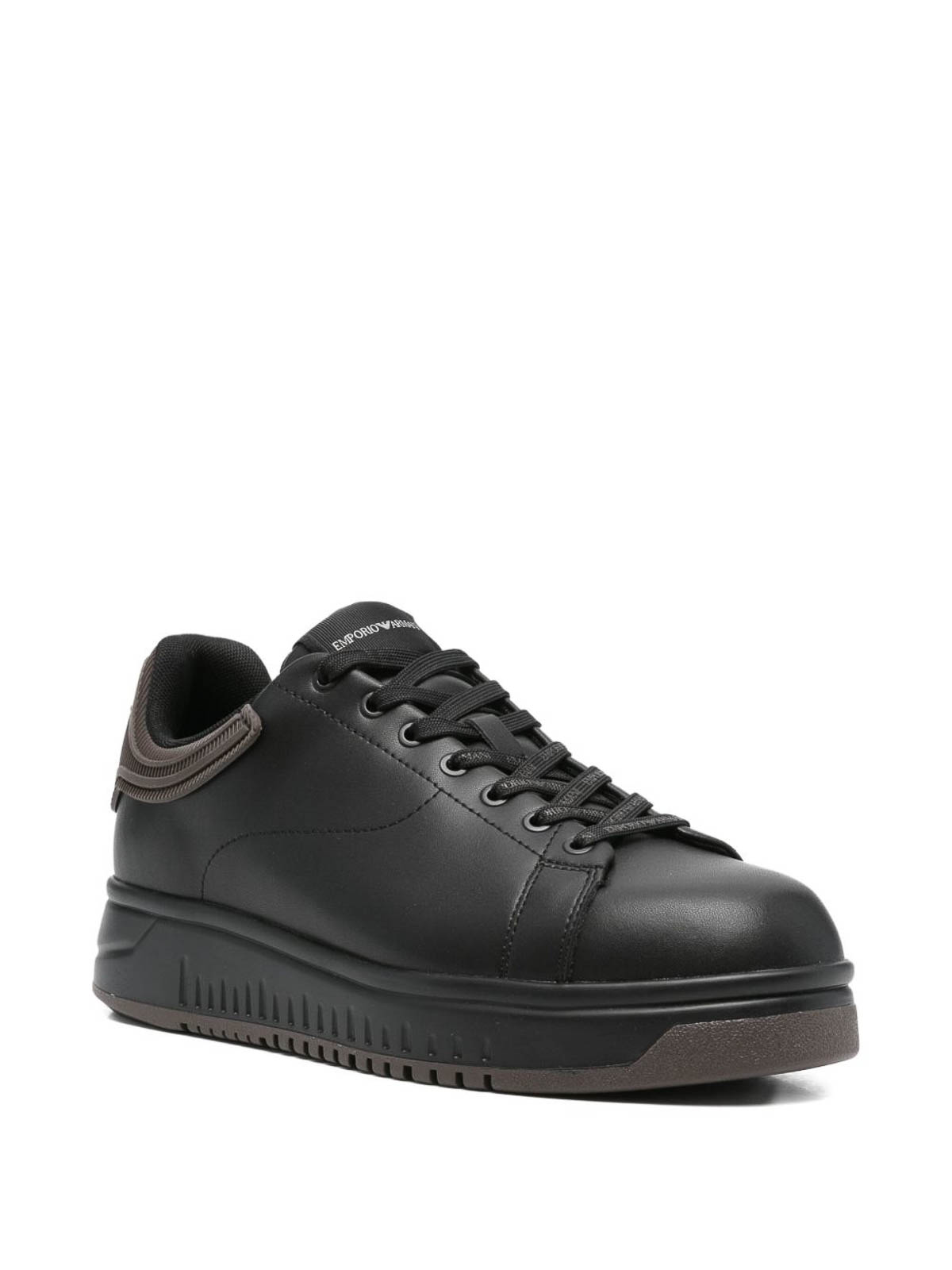 Emporio Armani Sneakers In Black