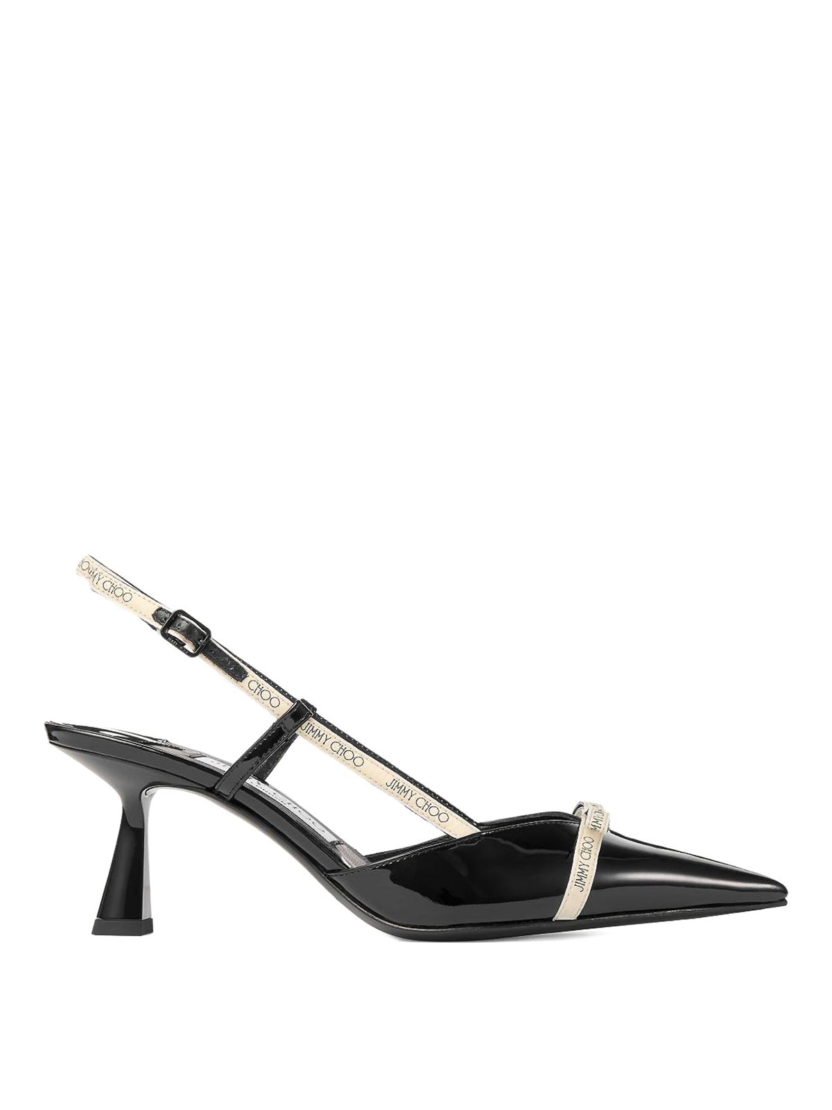 Jimmy Choo Camila Patent Leather Pumps In Black