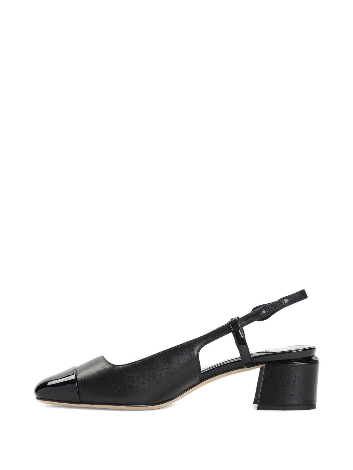 Jimmy Choo Elisa Patent Leather Slingback Pumps In Black
