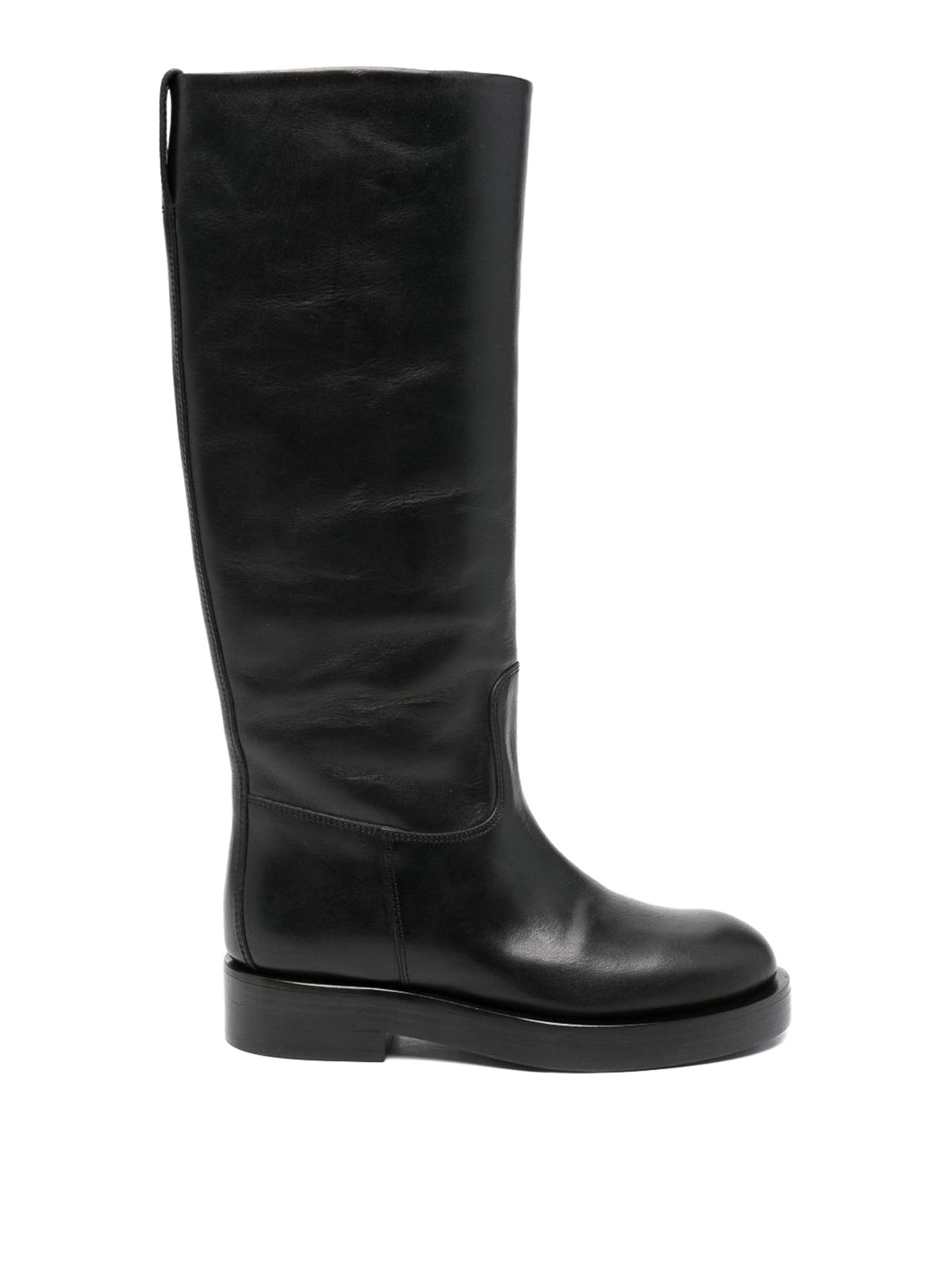 Paris Texas Napa Leather Boots In Black