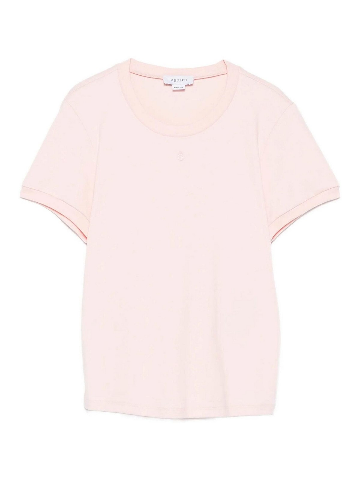 Alexander Mcqueen T-shirt In Pink