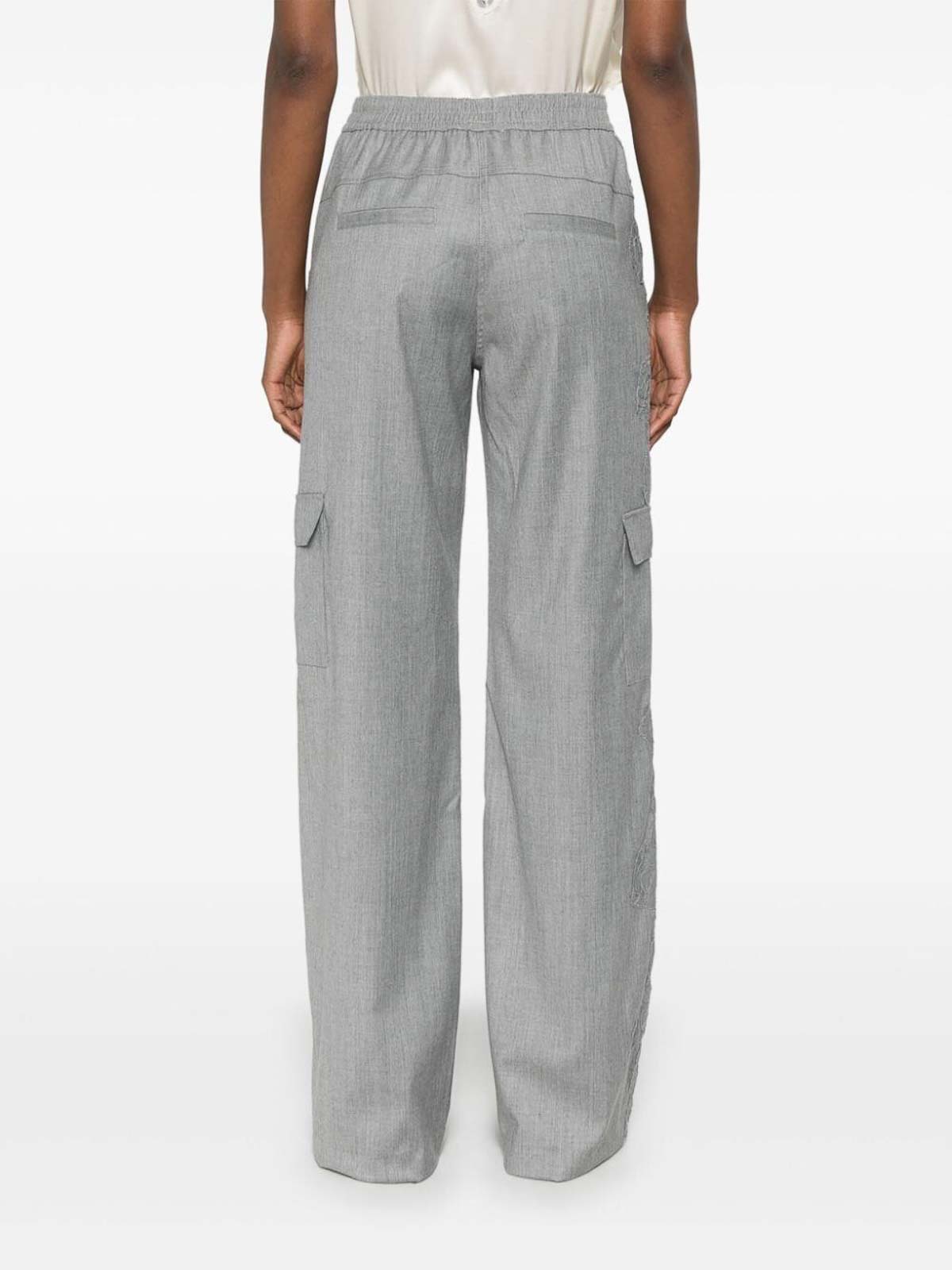 Ermanno Scervino Elastic Sweatpants In Gray