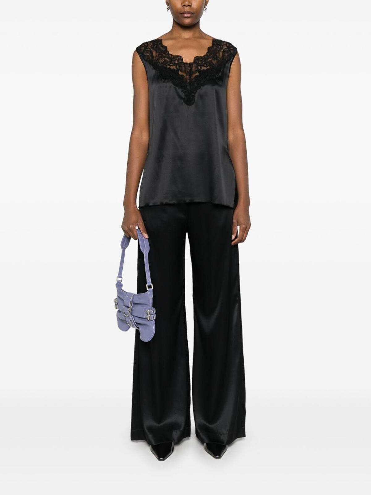 Ermanno Scervino Trousers In Black