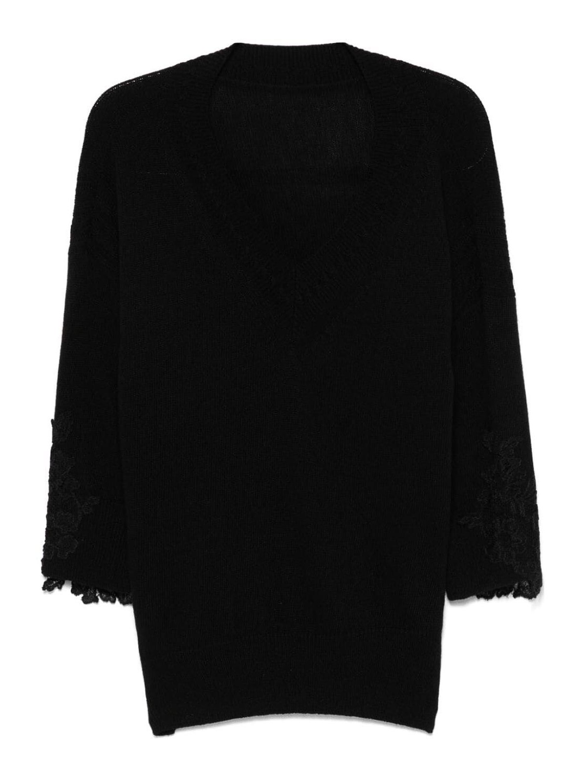 Ermanno Scervino Sweater In Black