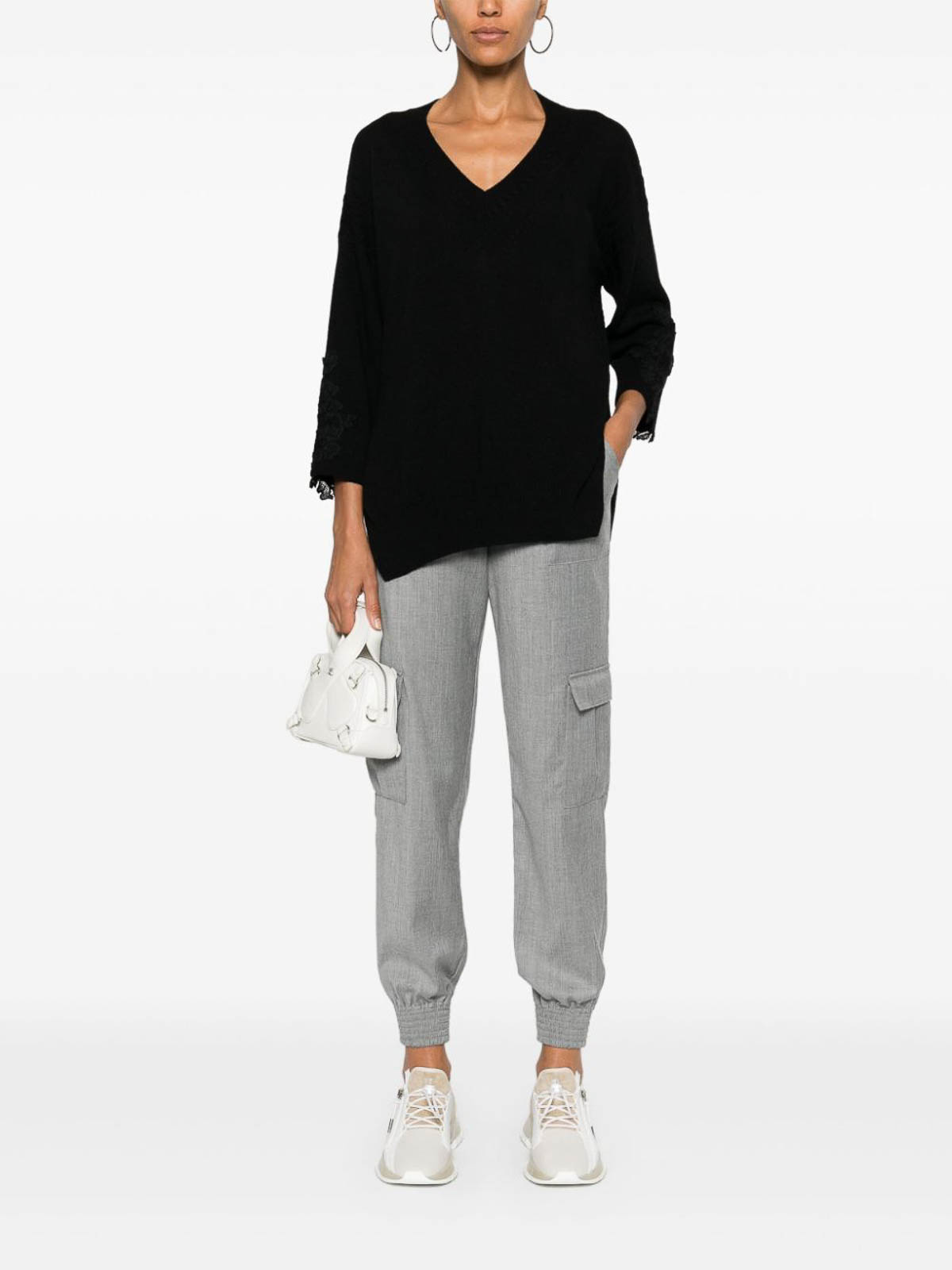 Ermanno Scervino Sweater In Black