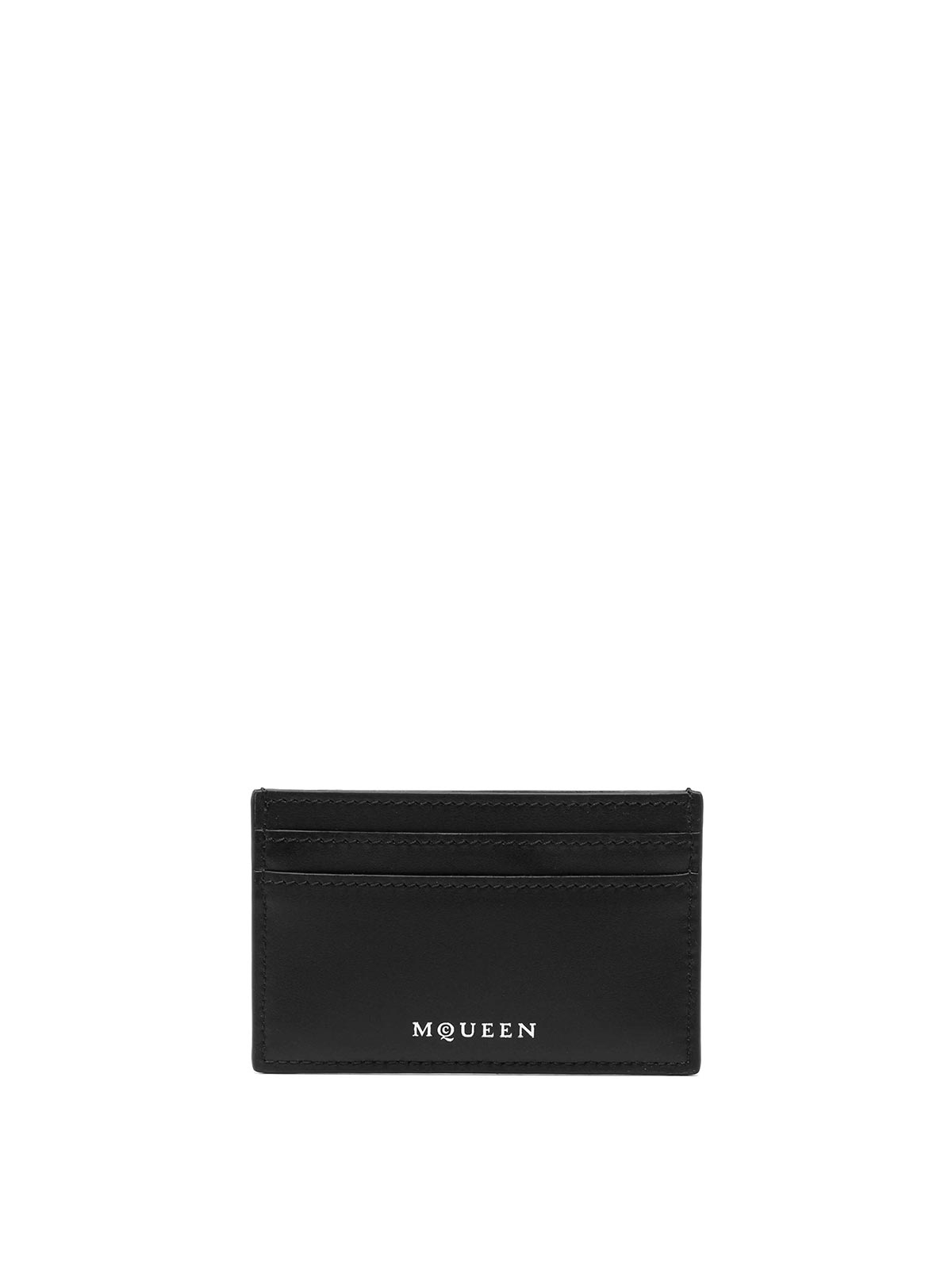 Alexander Mcqueen Card Case In Black