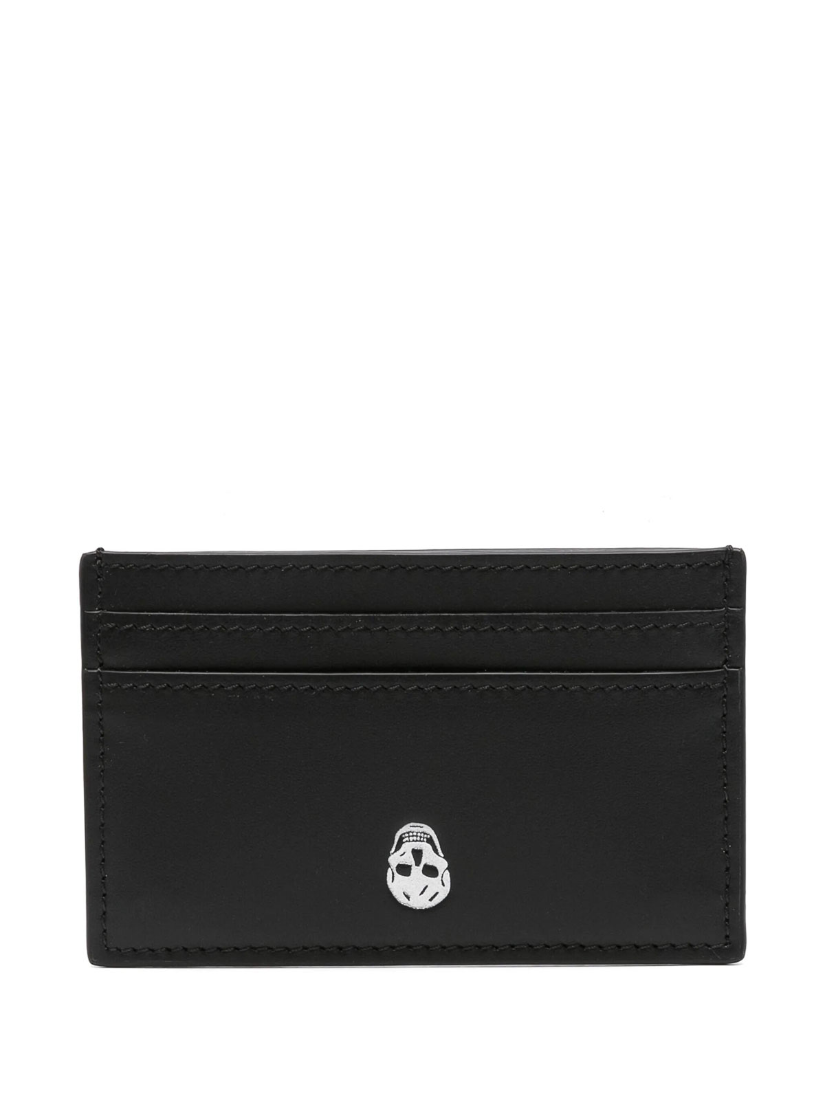 Alexander Mcqueen Card Case In Black