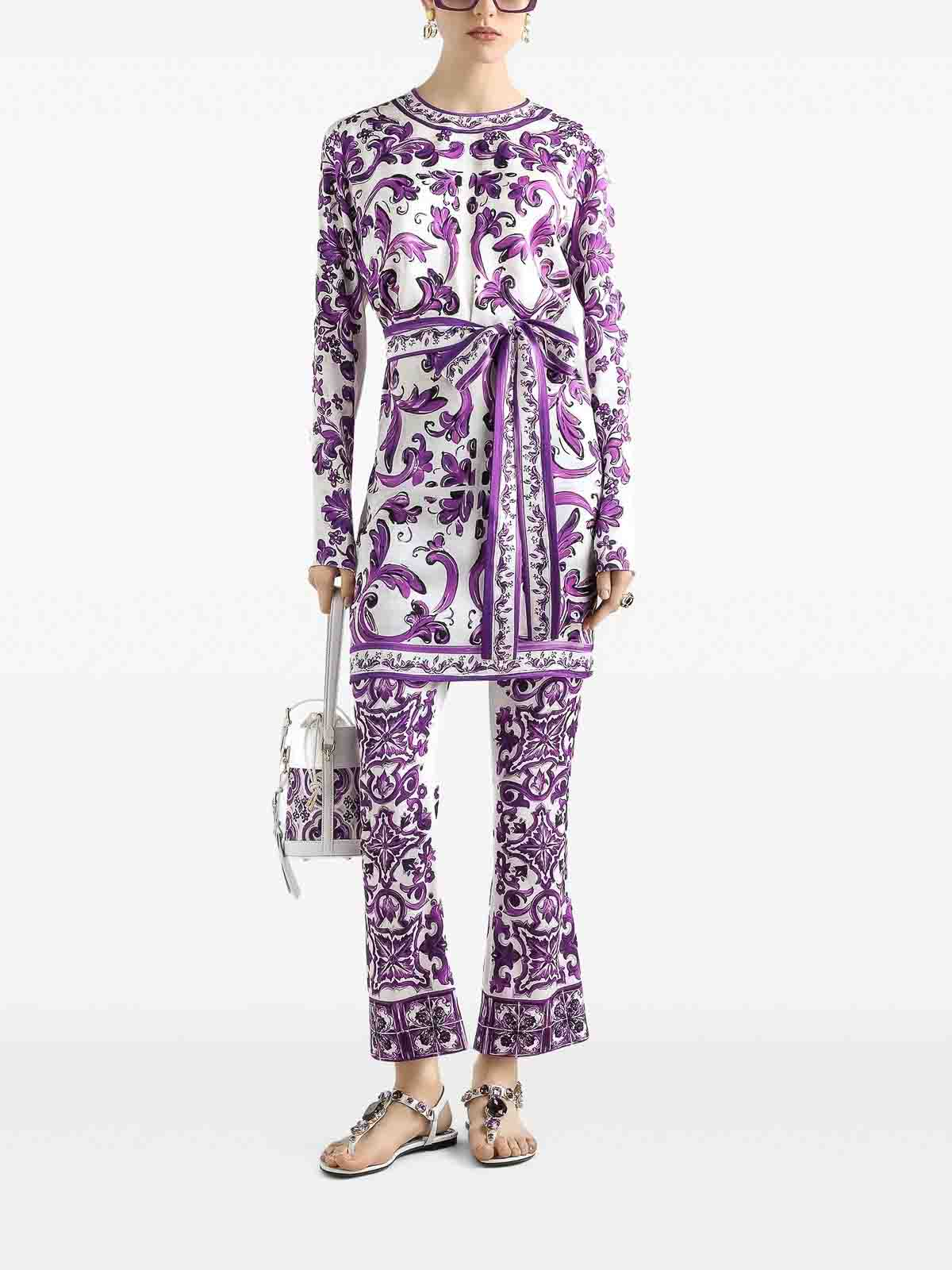 Dolce & Gabbana Pantalón Casual - Multicolor In Multi