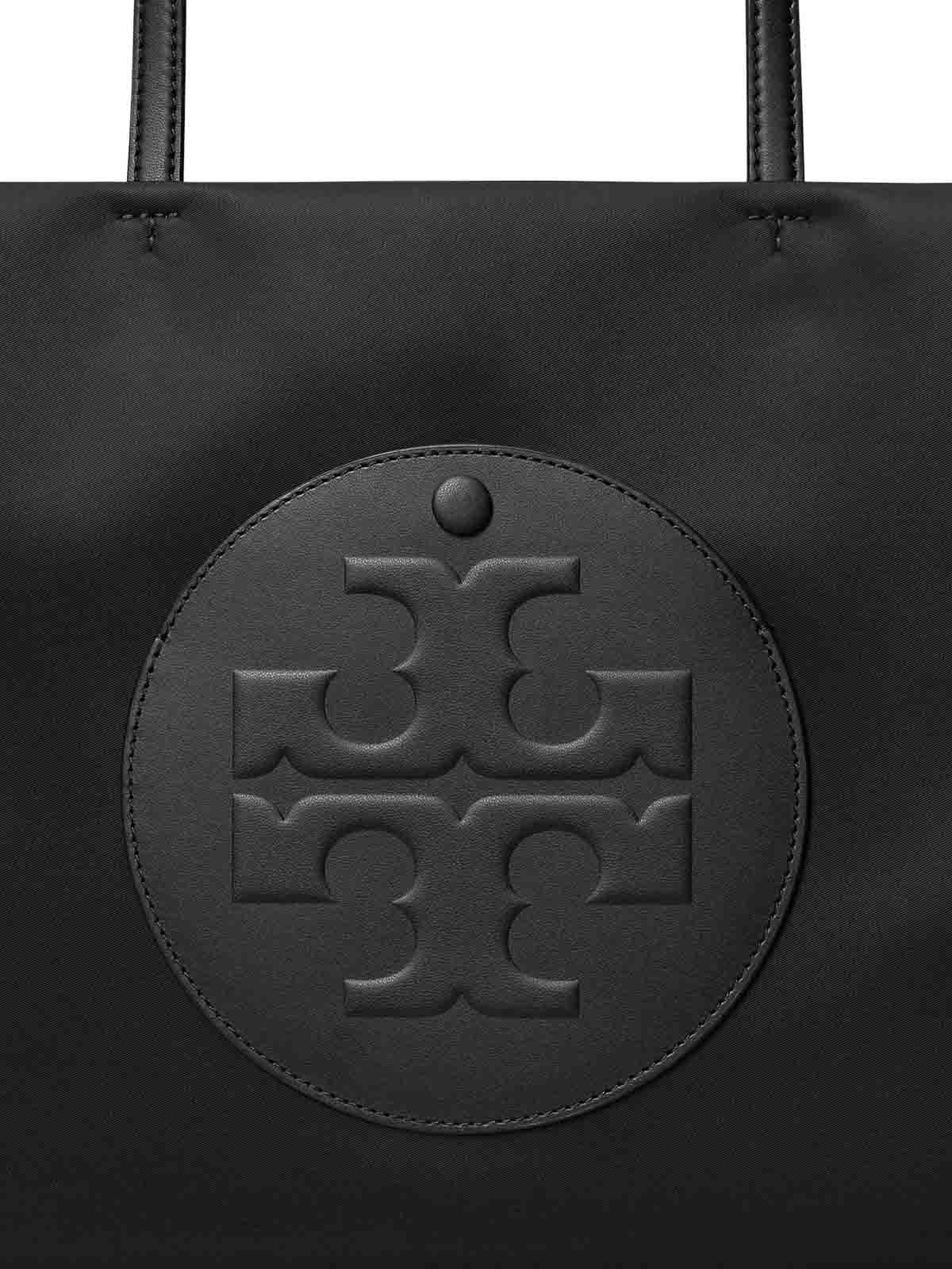Tory Burch Small Ella Tote Bag In Black