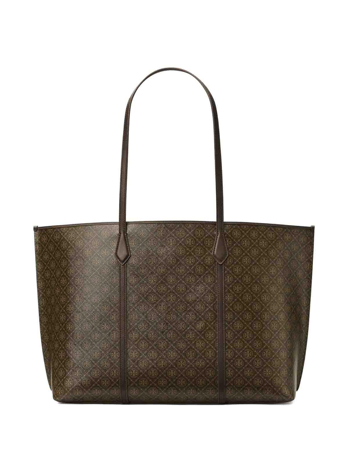 Tory Burch Perry Tote Bag In Brown