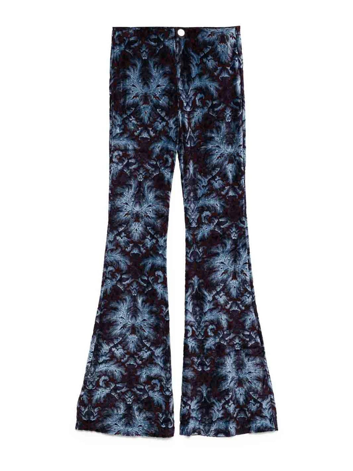 Etro Pantalone Paisley In Multi