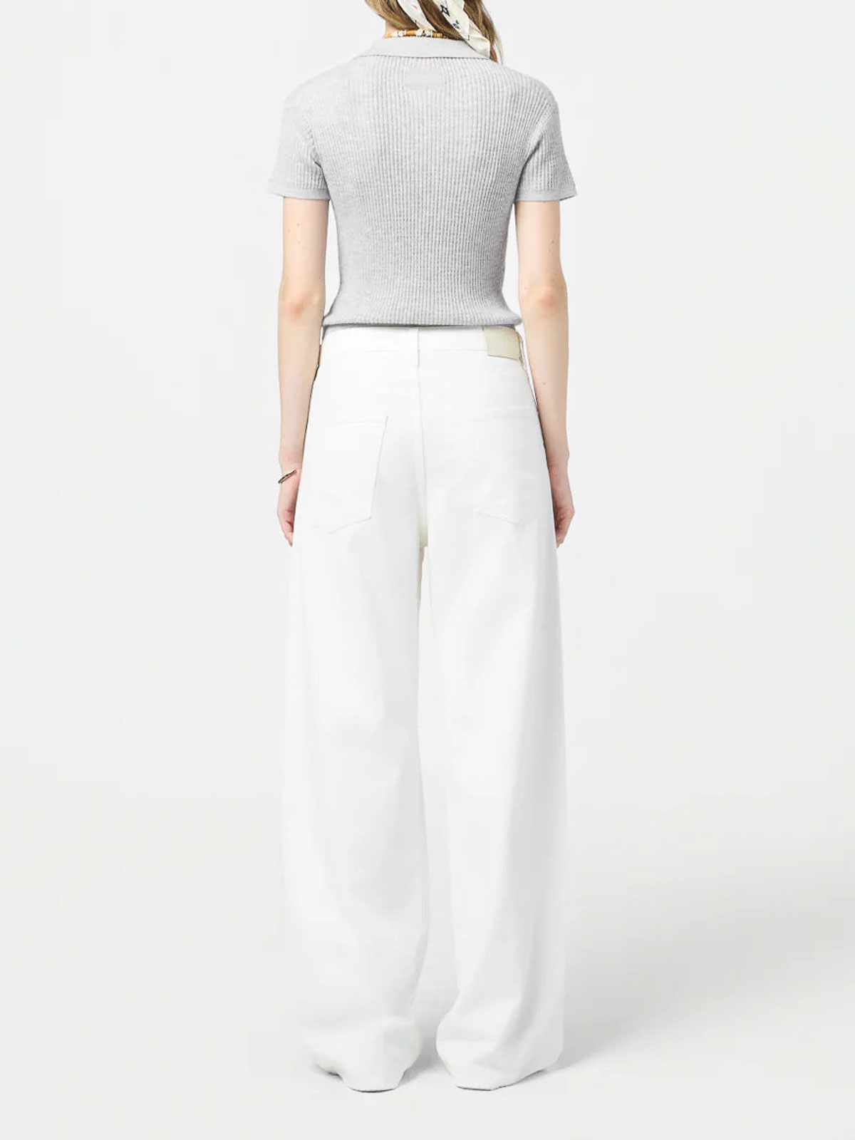 Guest In Residence Shrunken Polo Grey In Gray