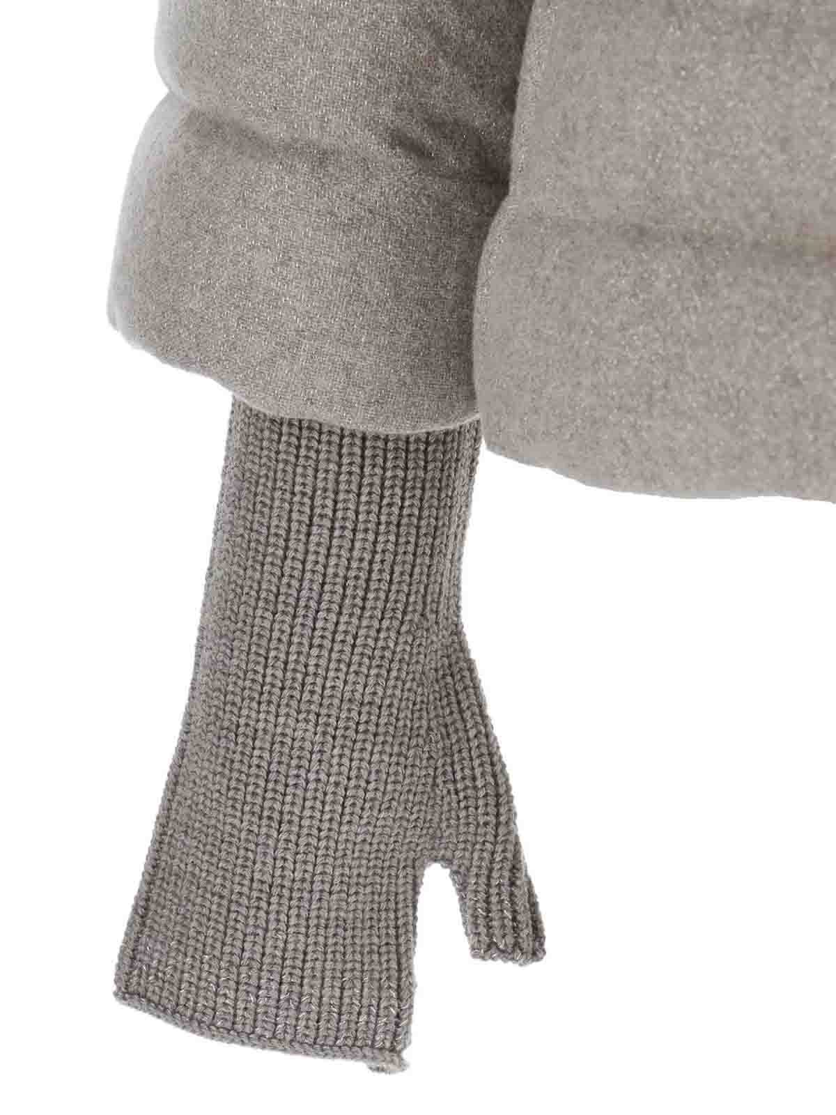 Herno Powder Polyamide Jackets In Gray