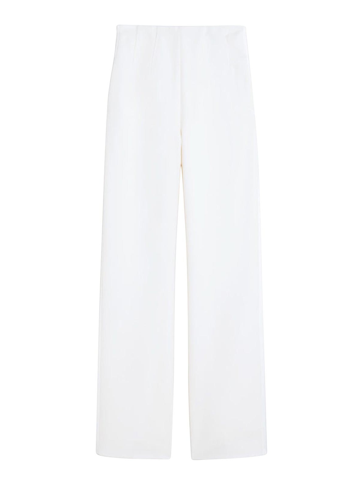 Max Mara Pantalone Balta Bianco In White