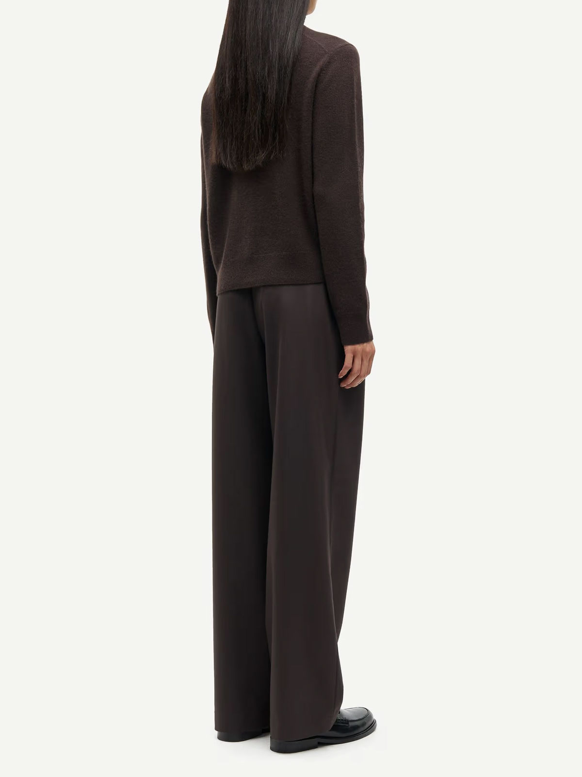 Samsoe & Samsoe Cardigan Saboston  Black Coffee In Black