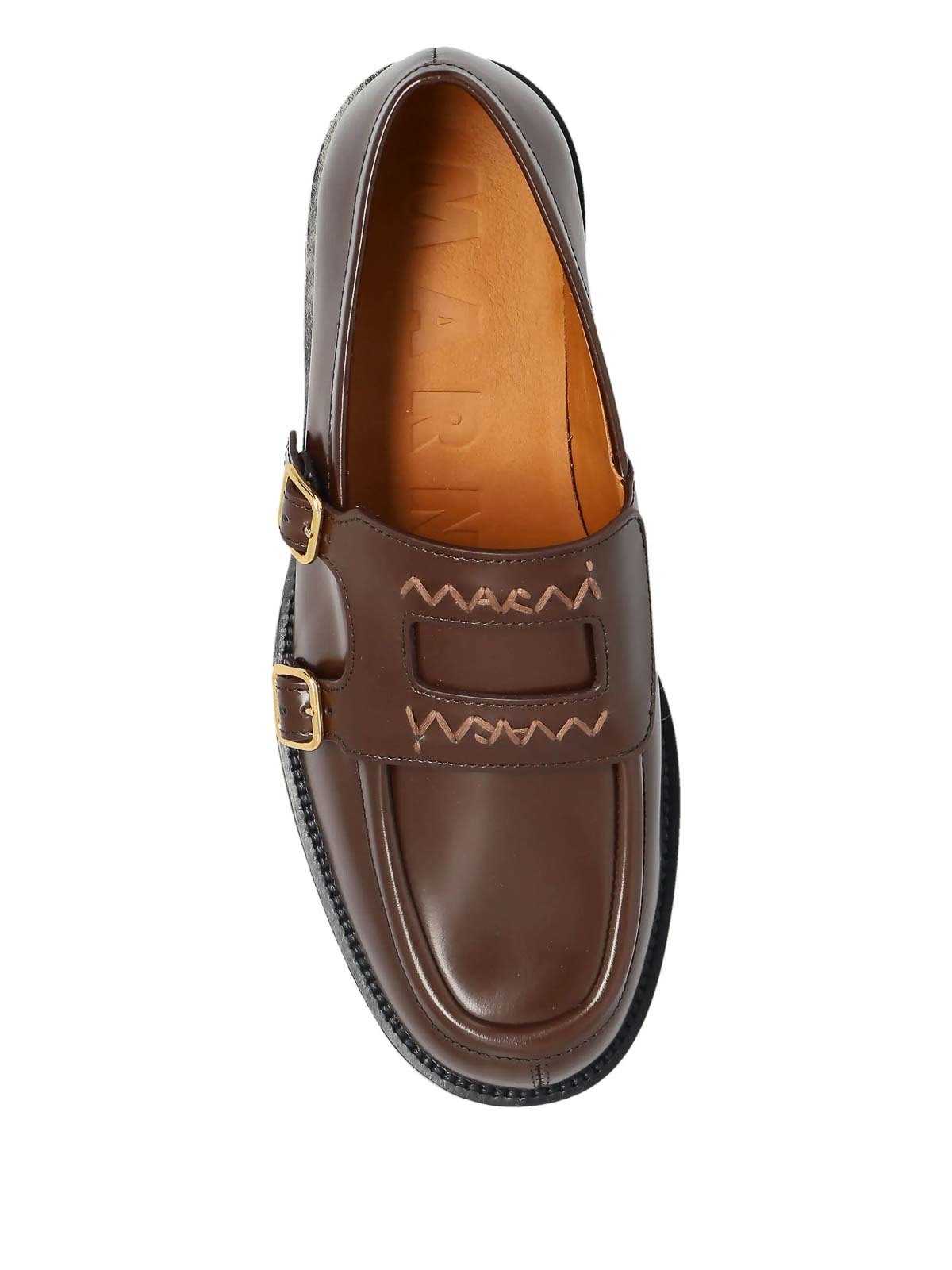 Marni Mocassino Brown In Brown