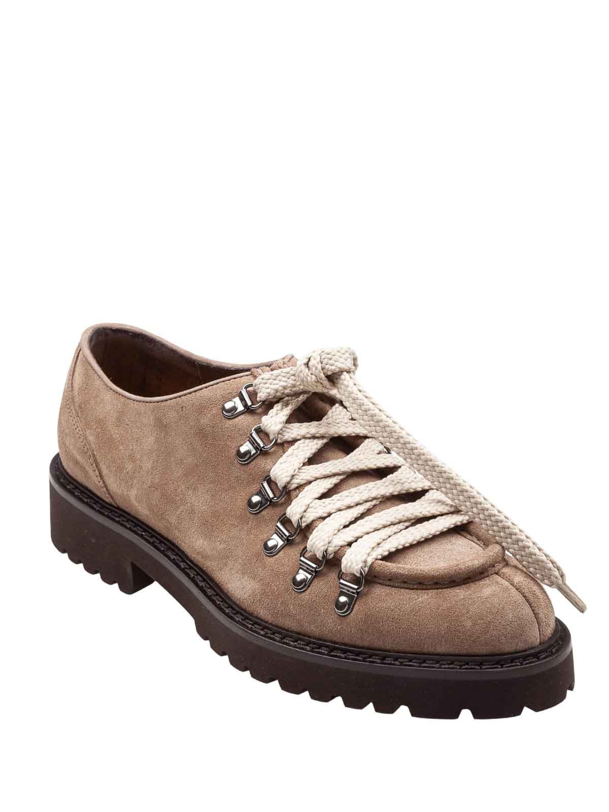 Doucal's Strincate Ganci Paraboot Shoe In Brown
