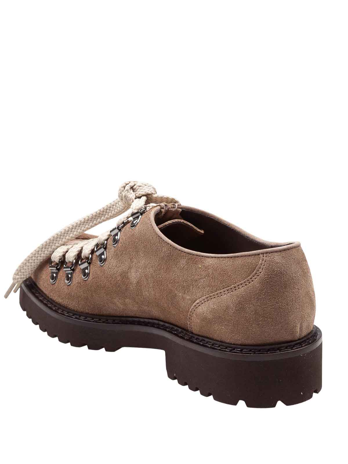 Doucal's Strincate Ganci Paraboot Shoe In Brown