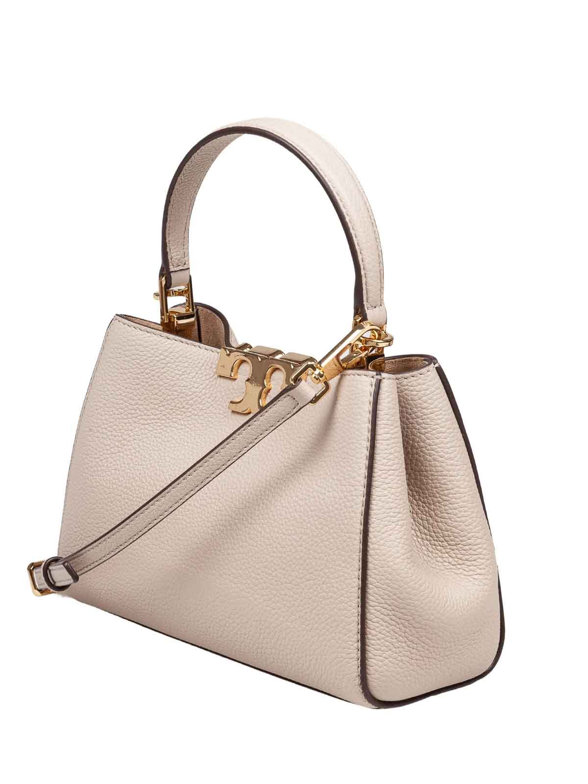 Tory Burch Mini Satchel Eleanor Bag In Brown