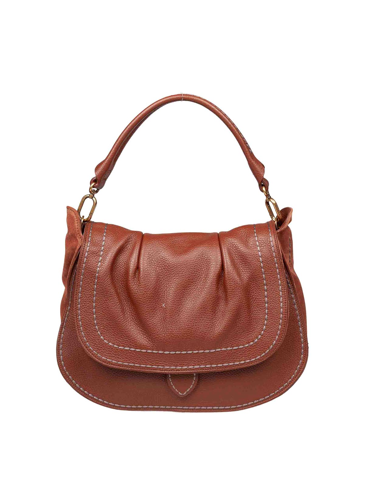 Visonà Shoulder Bag In Brown