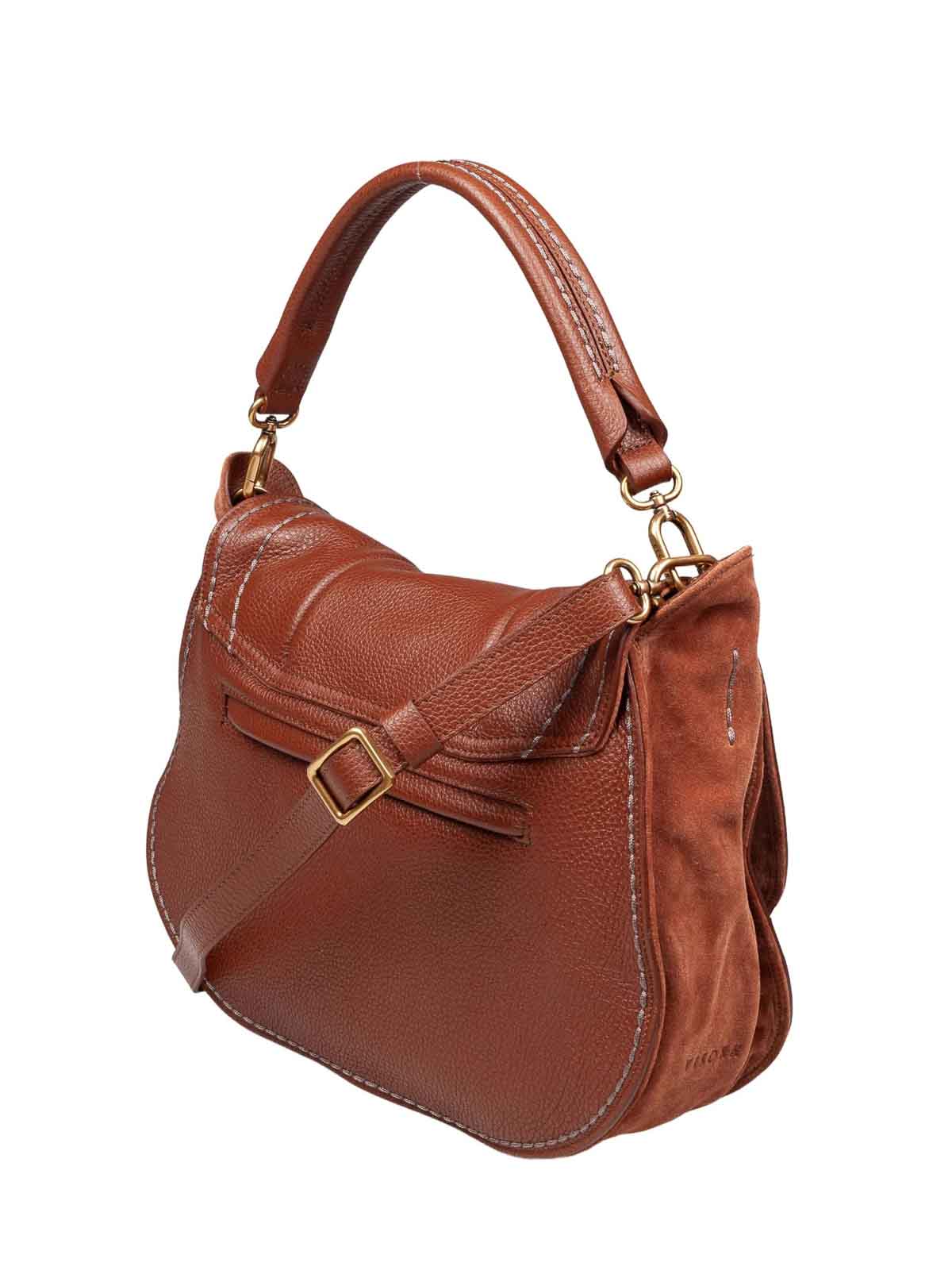 Visonà Shoulder Bag In Brown