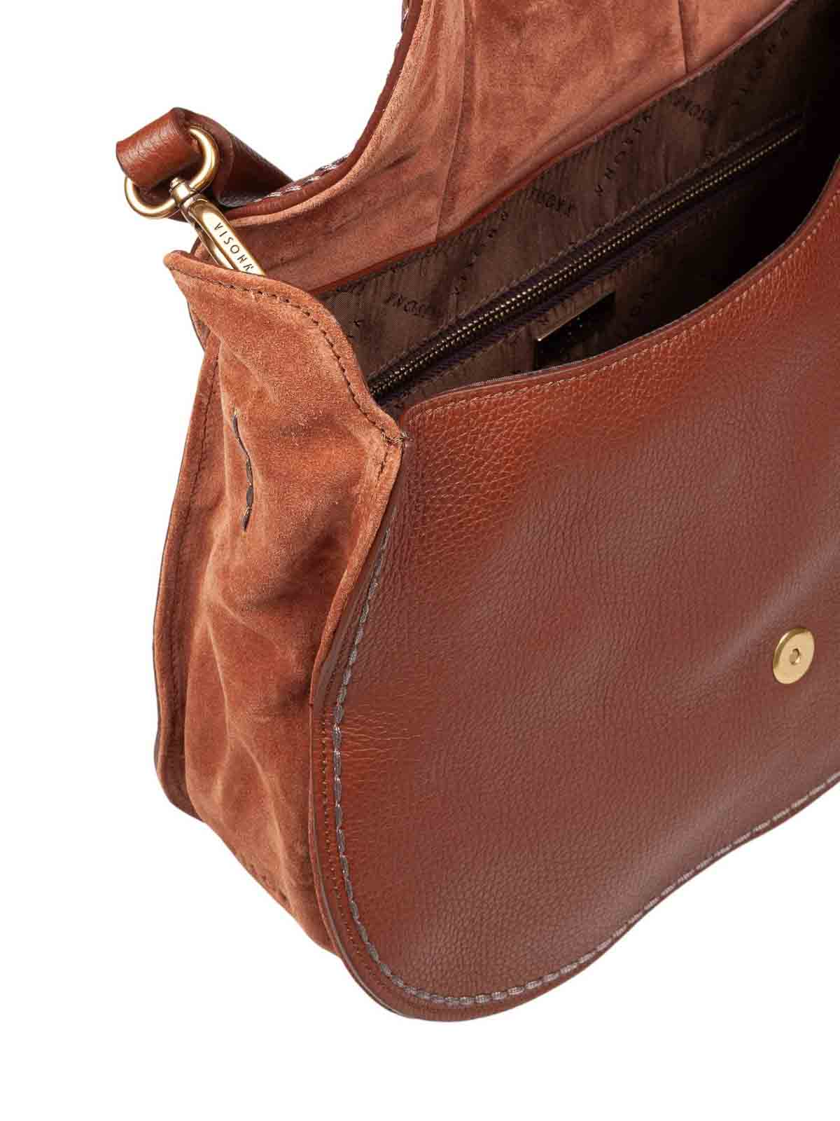 Visonà Shoulder Bag In Brown