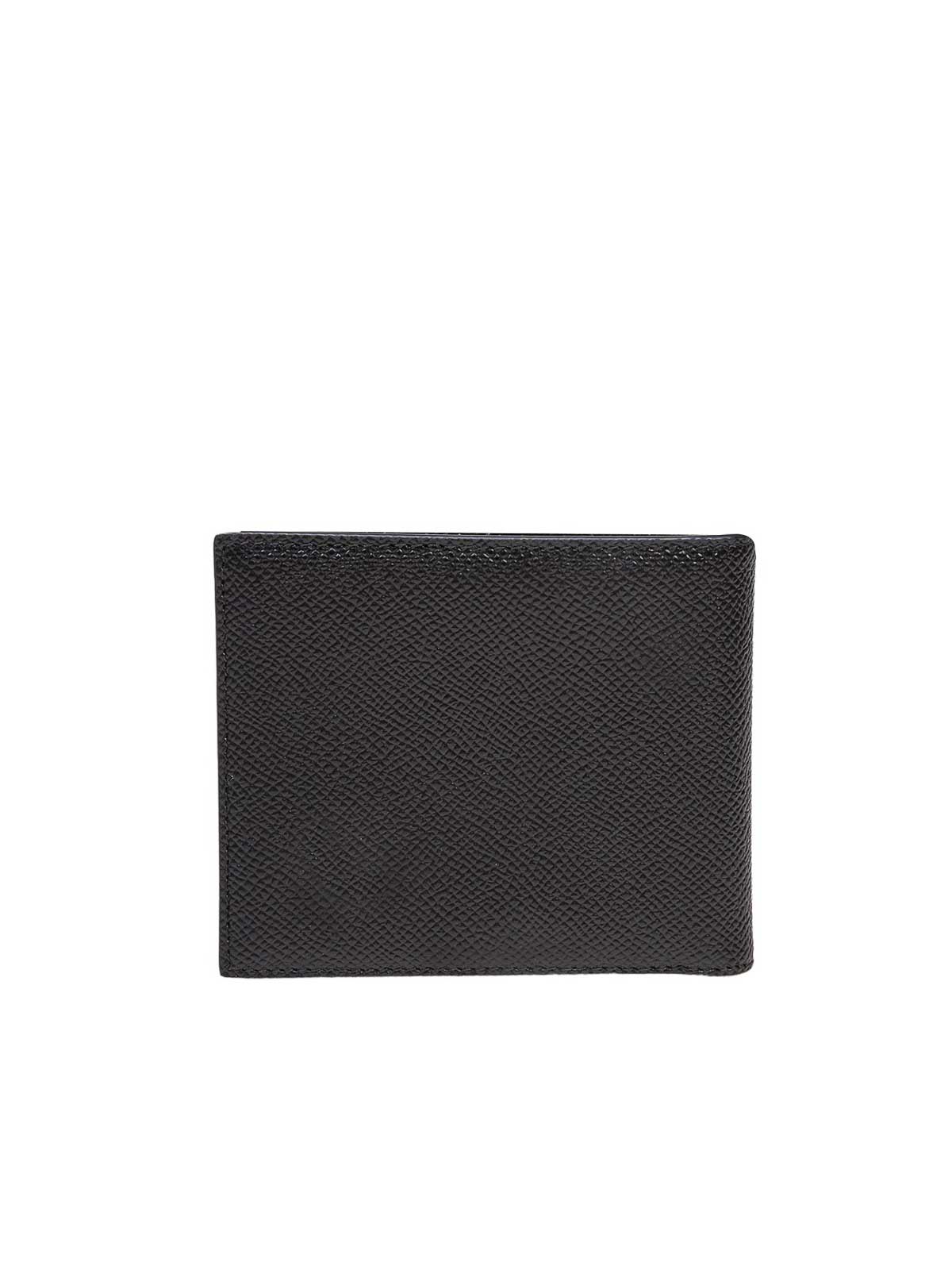 Dolce & Gabbana Sweet And Gabbana Black Leather Wallet In Black