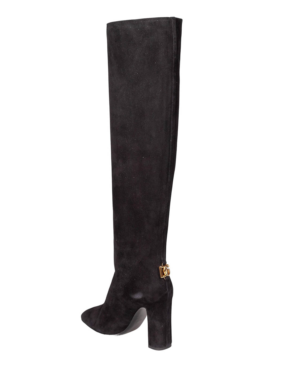 Dolce & Gabbana Boots Blacks And Greys In Black