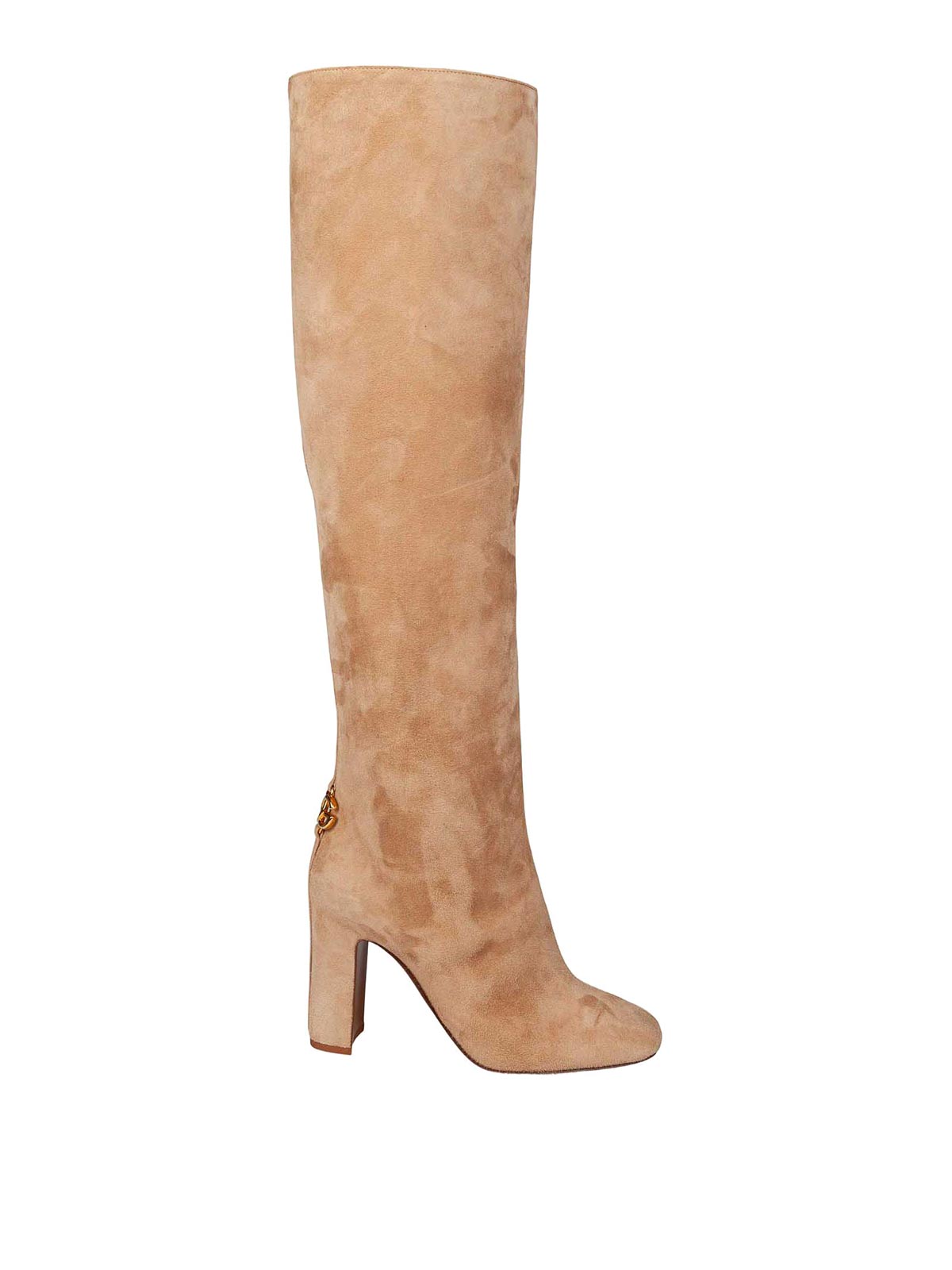 Dolce & Gabbana Suede Box Tortora Color In Brown