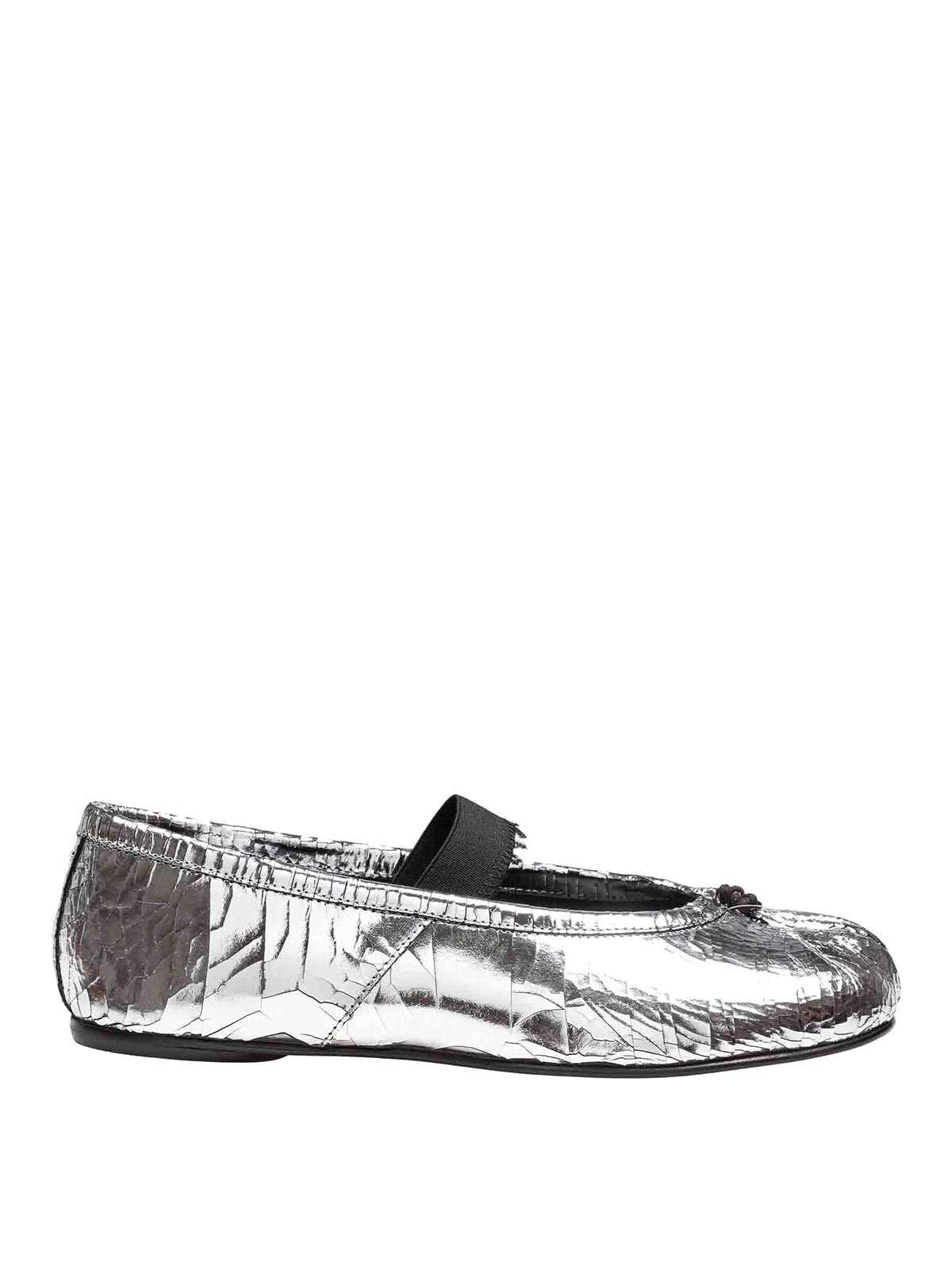 Maison Margiela Tabi Dancer In Silver
