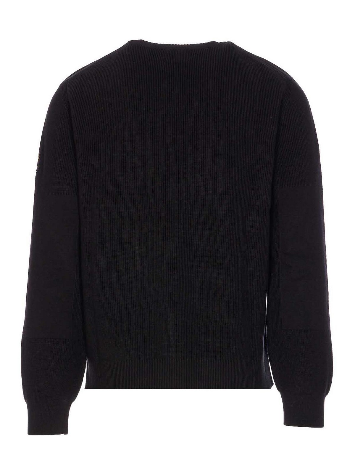 Belstaff Black Commander Sweater In Black