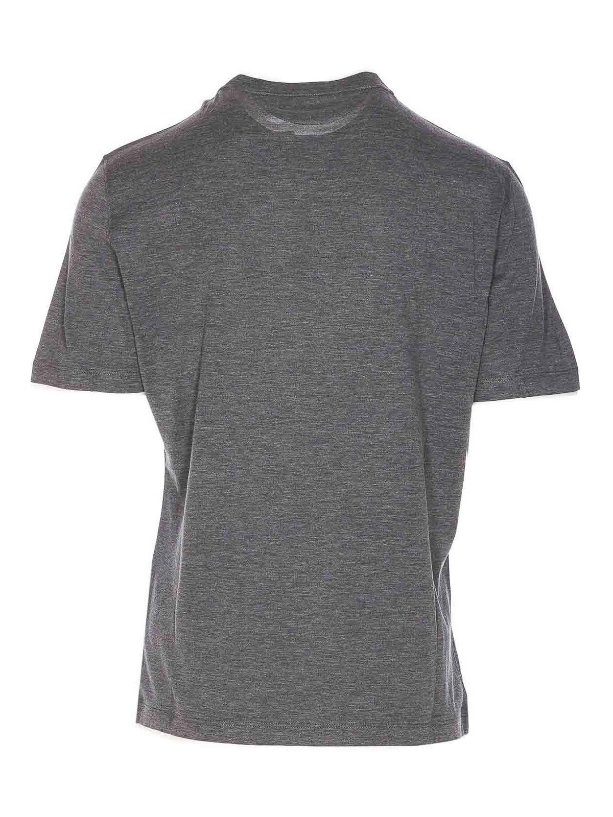 Brunello Cucinelli T-shirt In Gray