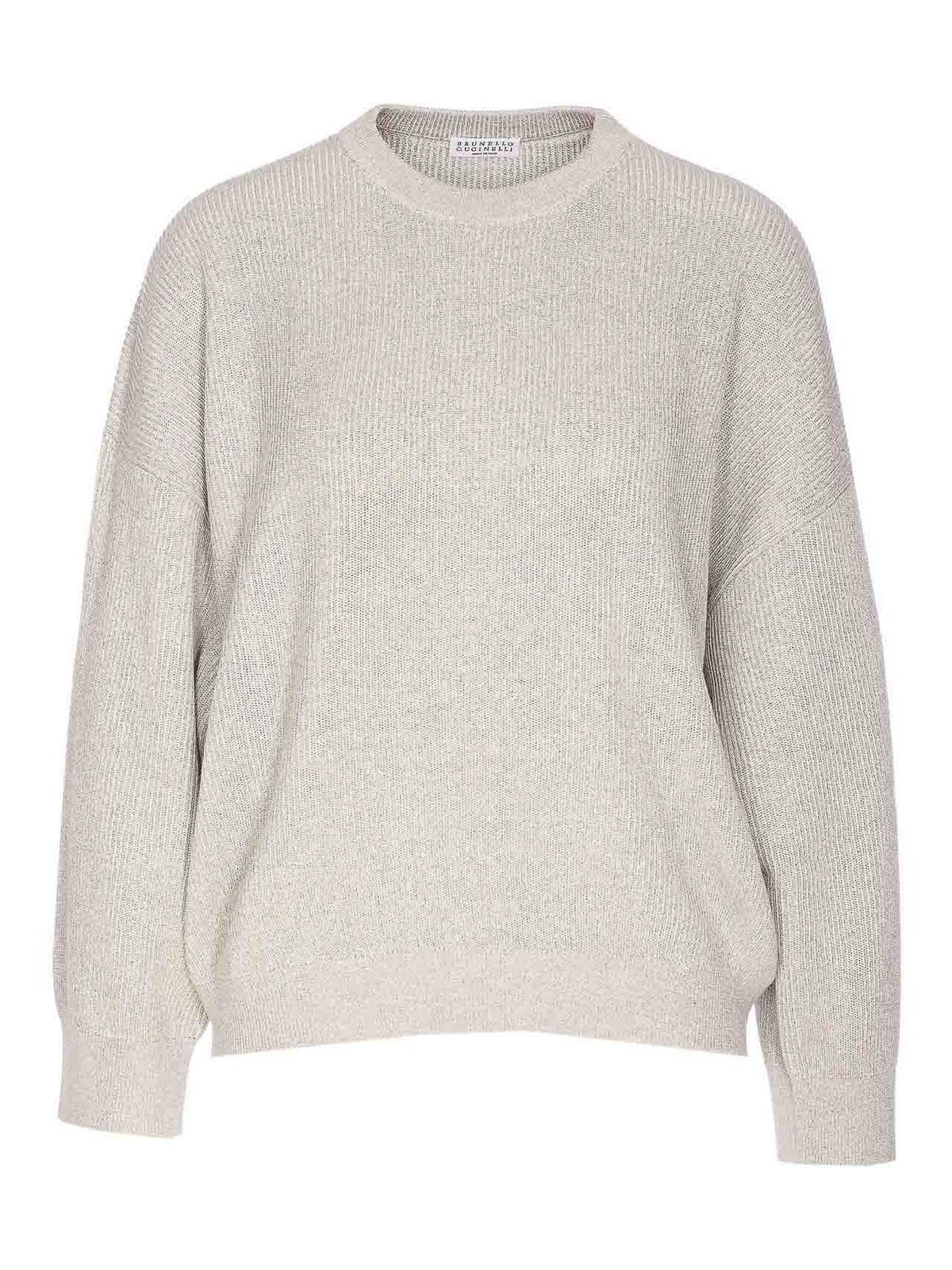 Brunello Cucinelli Sweater In Gray