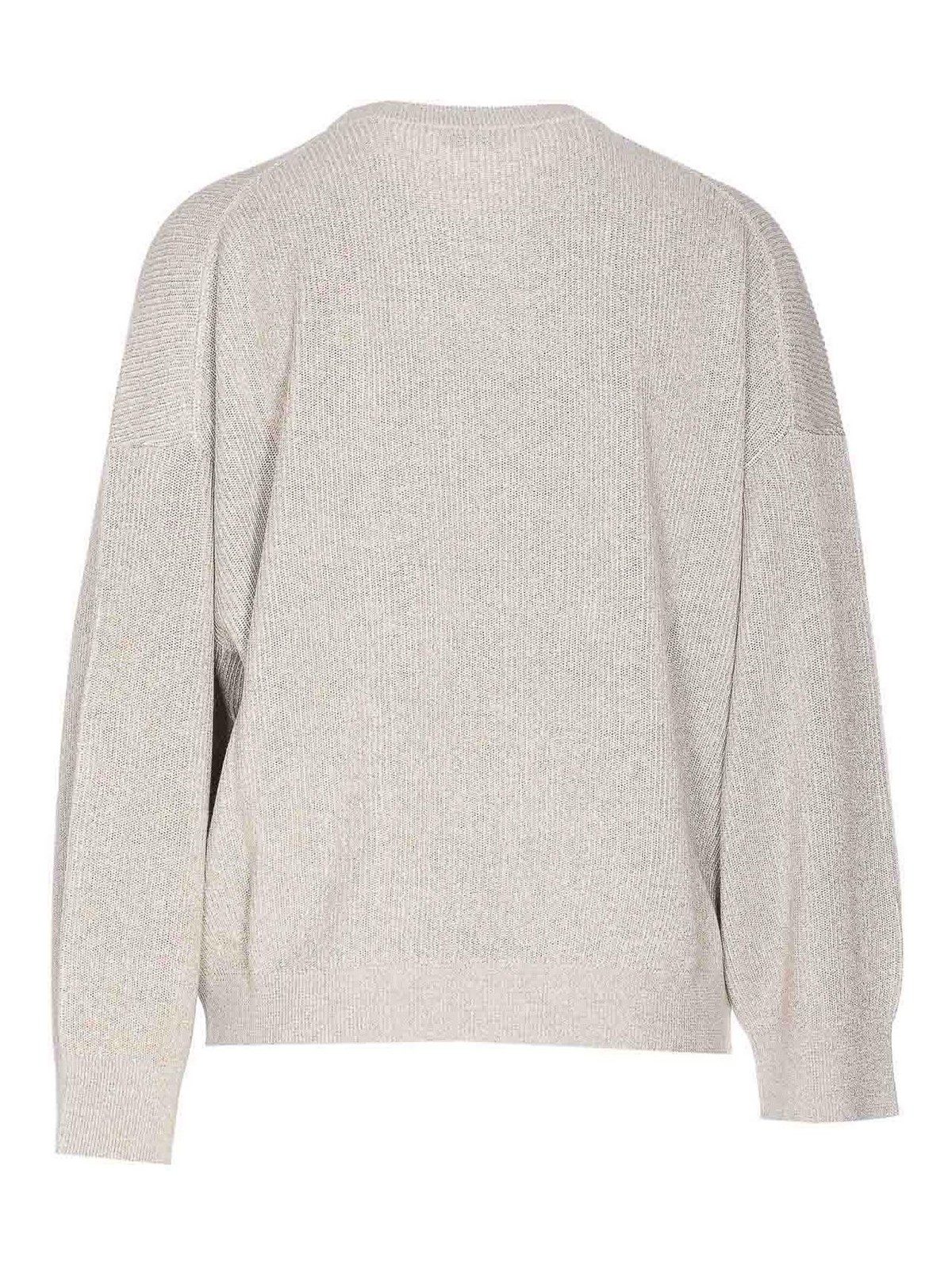 Brunello Cucinelli Sweater In Gray