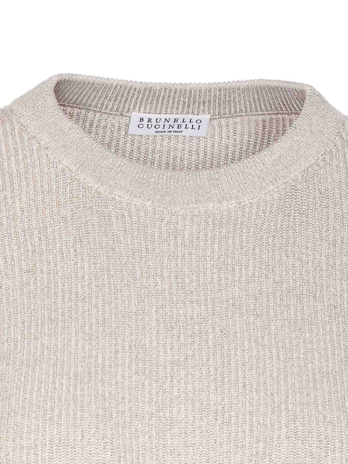 Brunello Cucinelli Sweater In Gray
