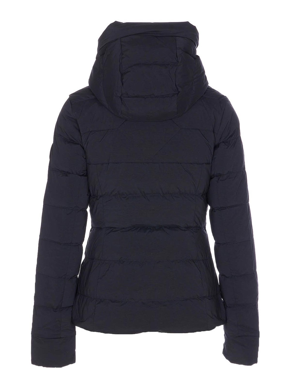 Canada Goose Black Clair Jacket Frontal Zip Closure In Blue