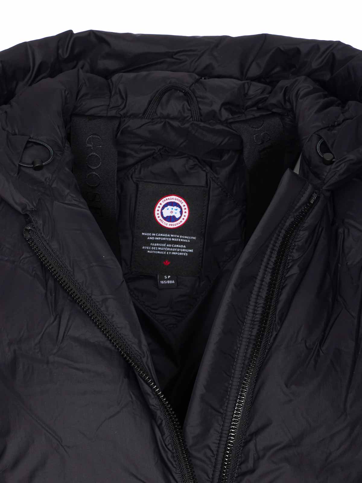 Canada Goose Black Elba Down Jacket In Black