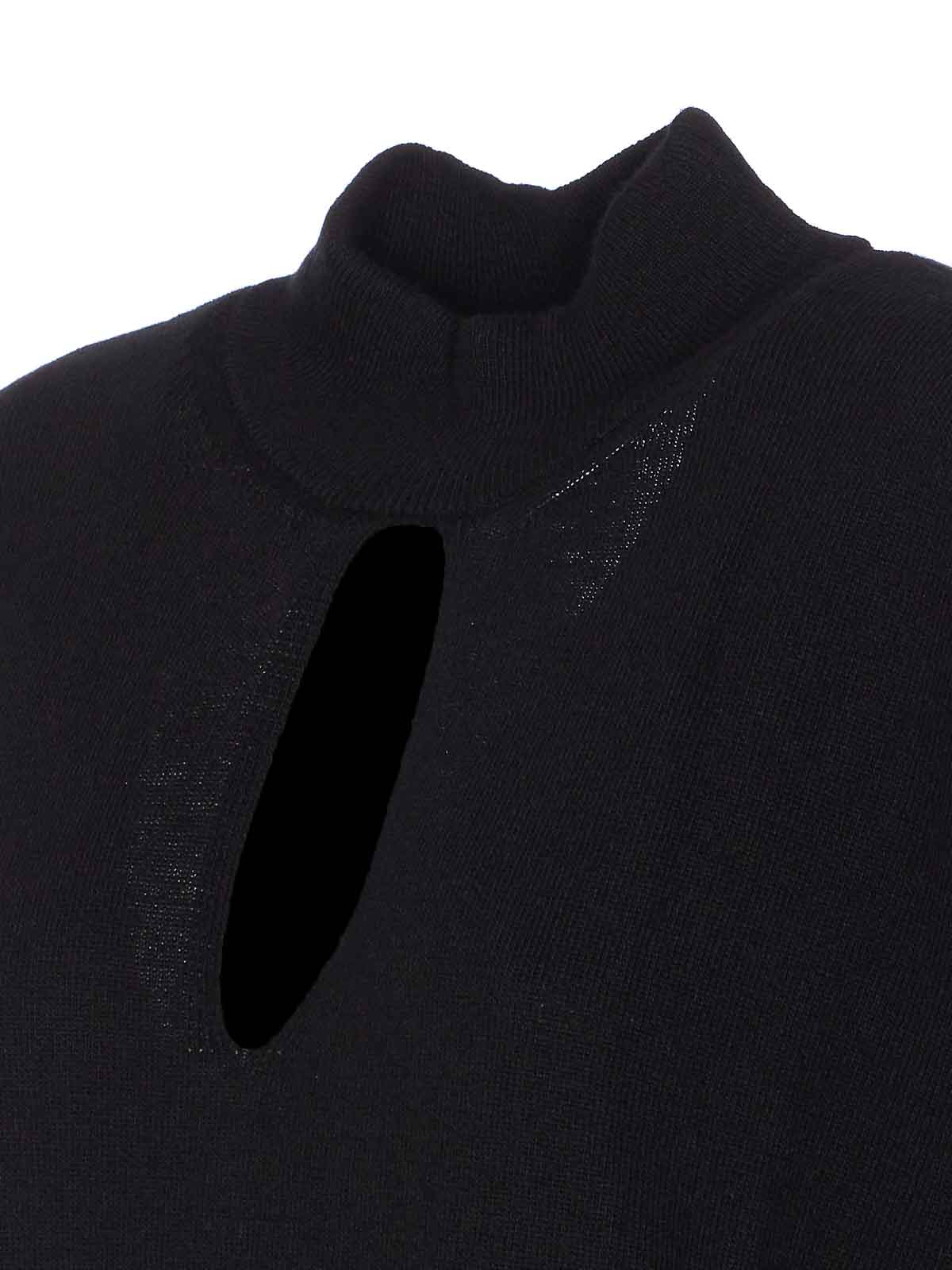 Roberto Collina Black Sweater In Black
