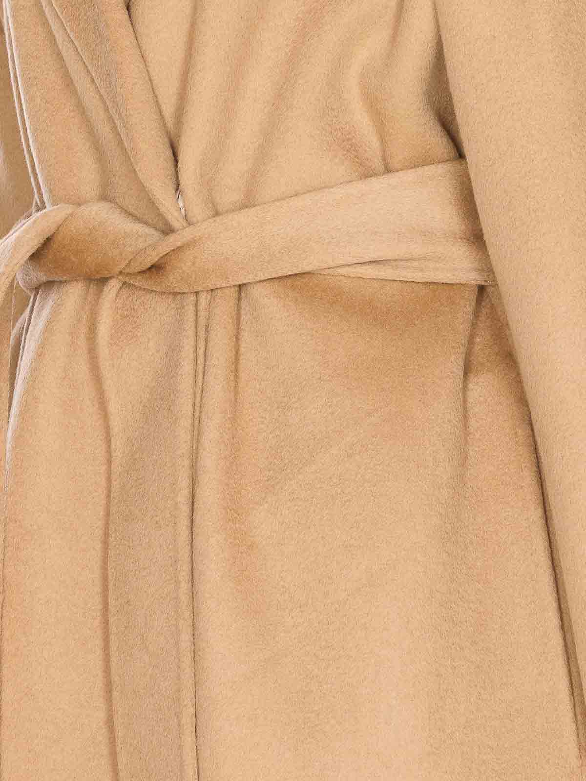 The Dynamis Studio Beige Milan Coat In Brown