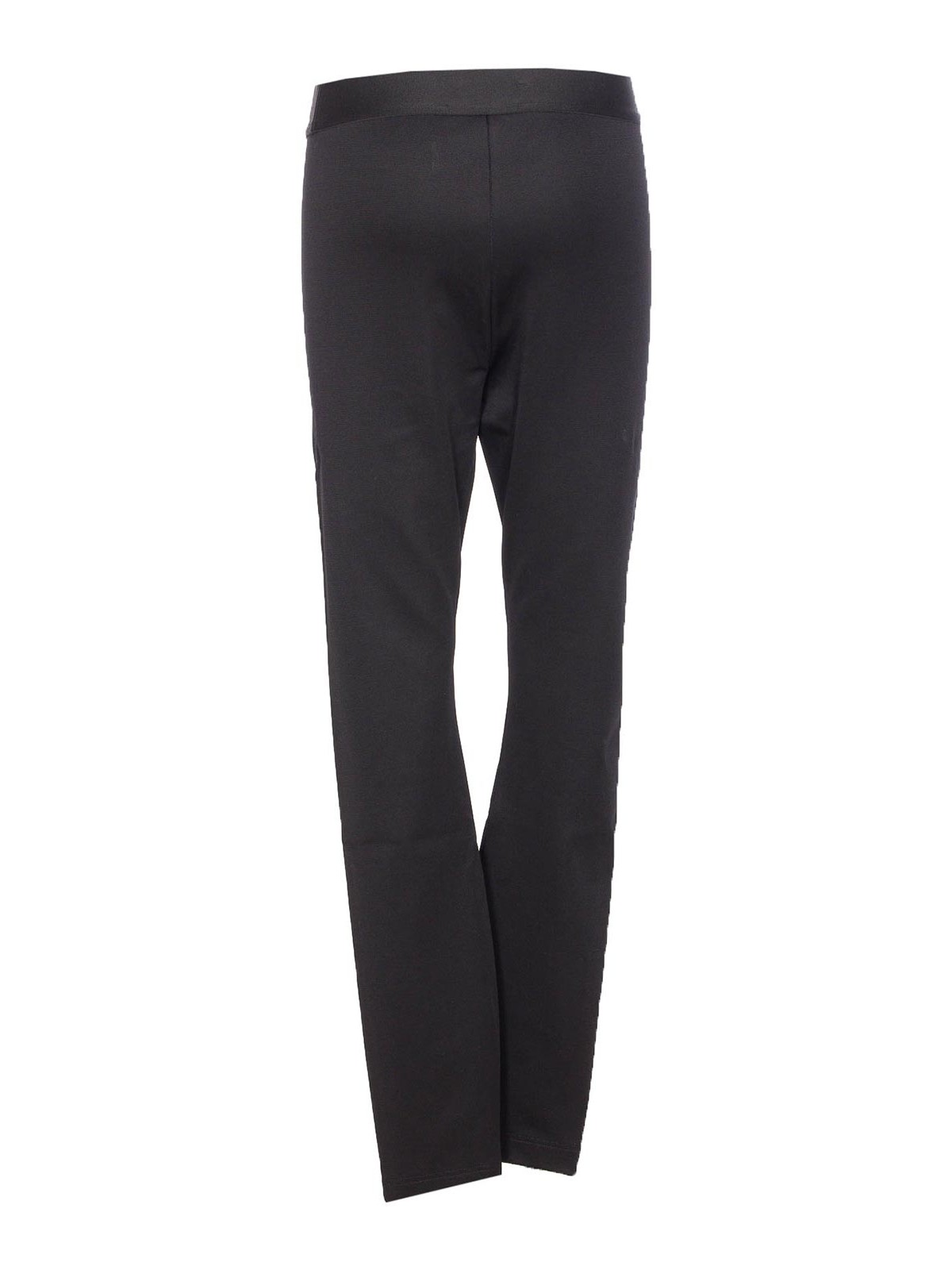 Dolce & Gabbana Logo Leggings In Black