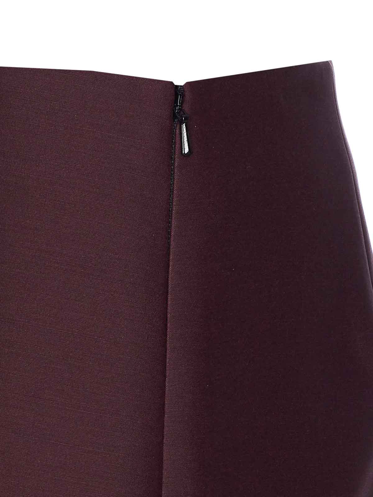 Khaite Jett Skirt In Purple