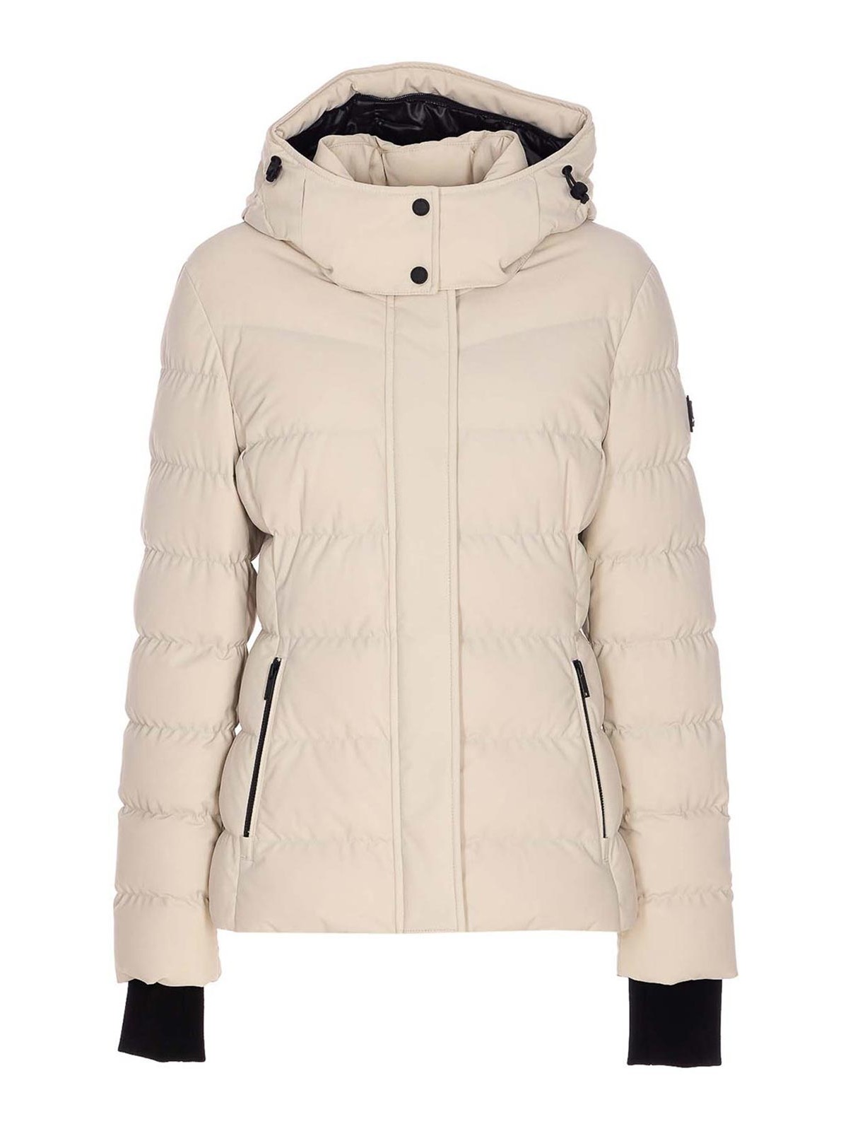 Moose Knuckles White Betta Down Jacket